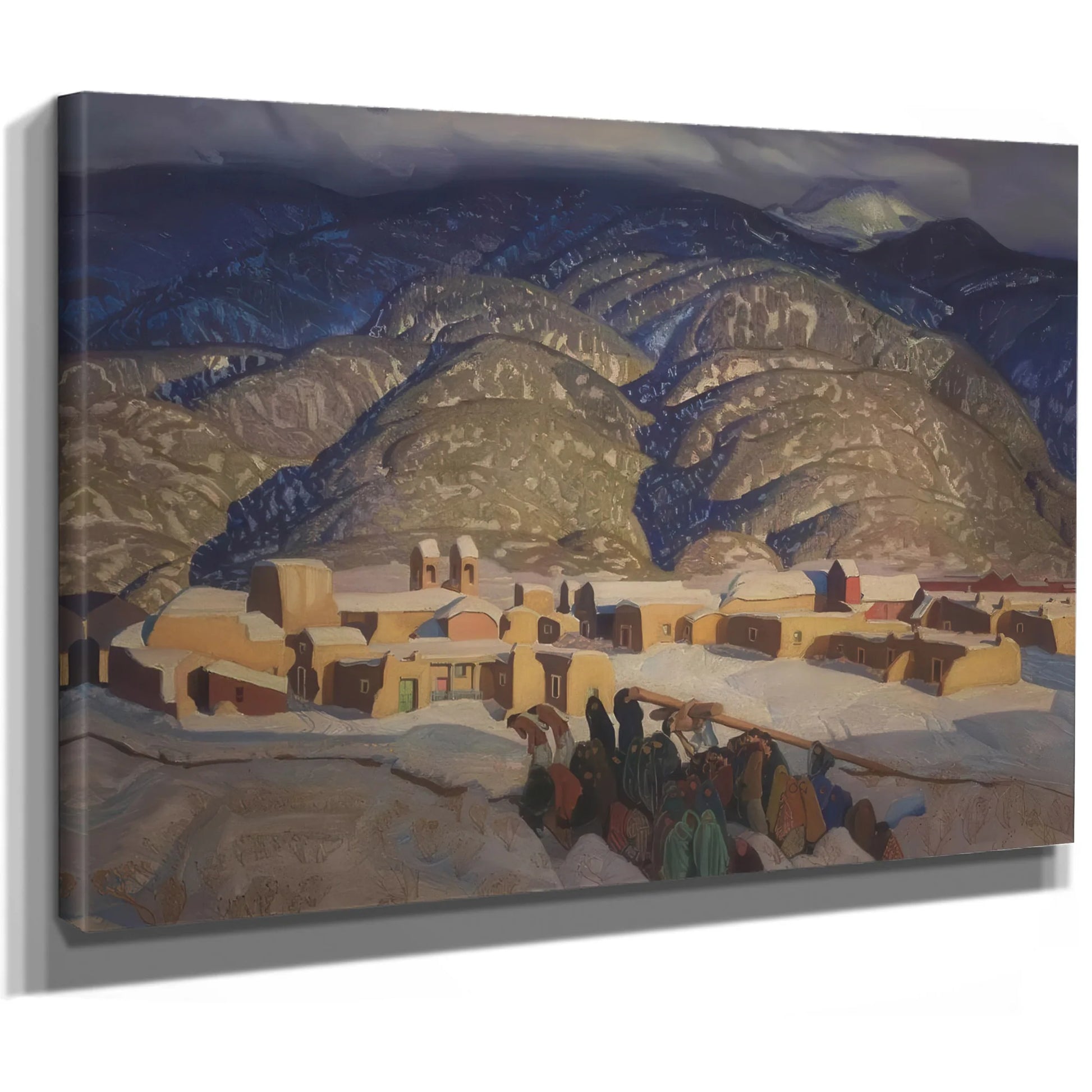 Sangre De Cristo Mountains By Ernest Blumenschein Fine Art Print