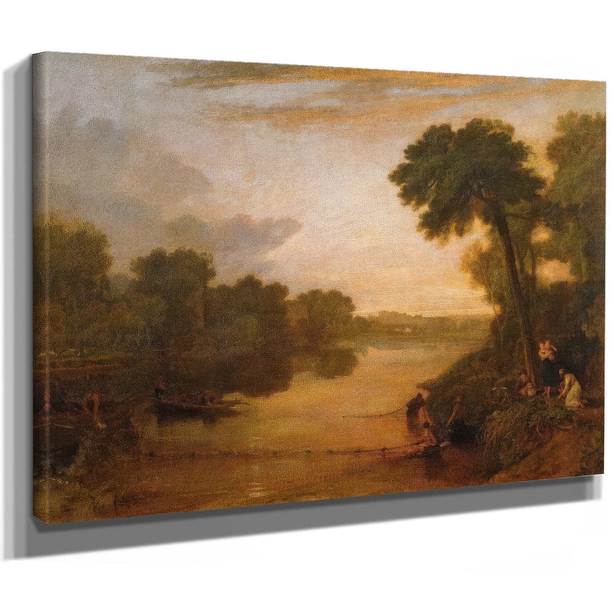 The Thames Near Windsor By Joseph Mallord William Turner Fine Art Print
