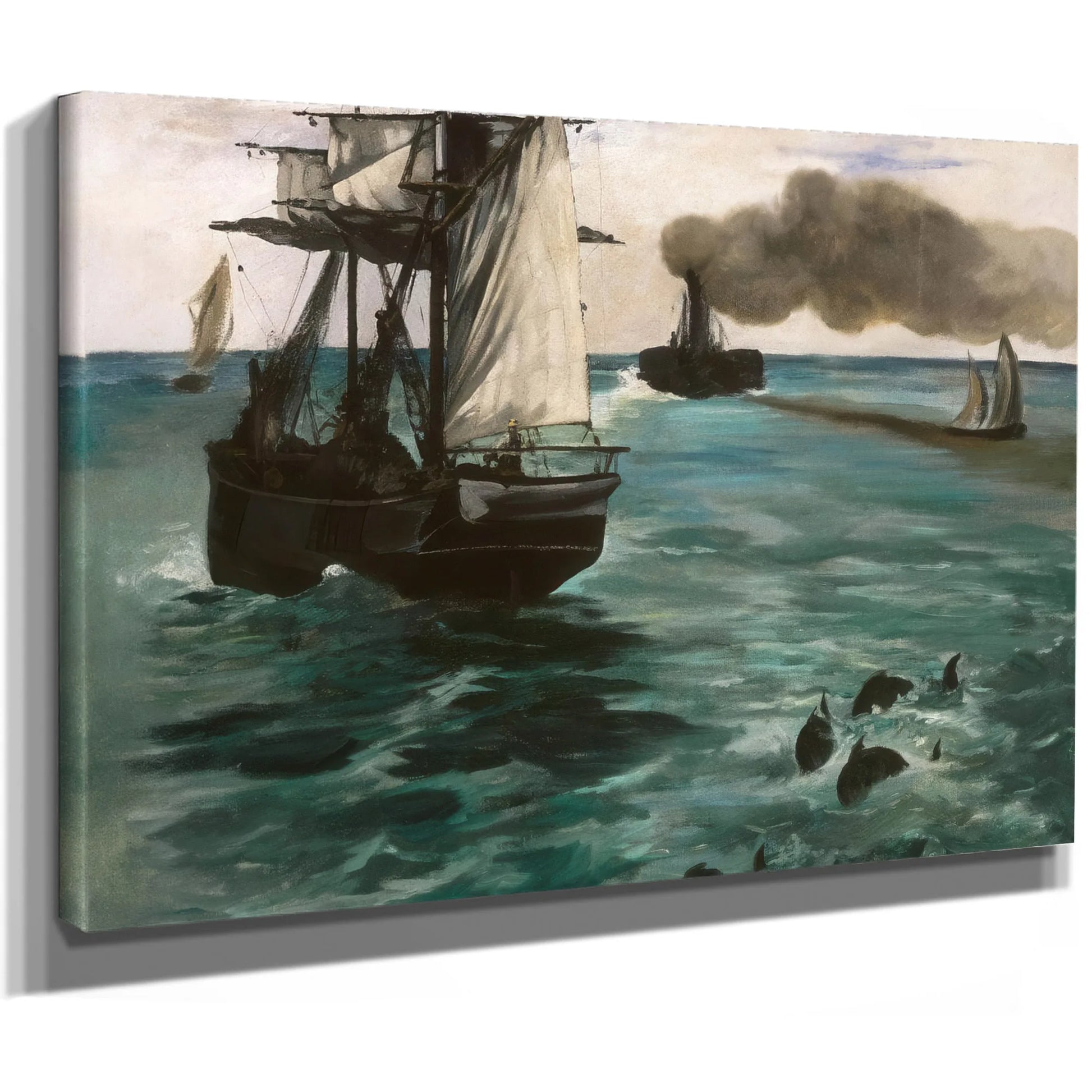 Marine View By Edouard Manet Fine Art Print