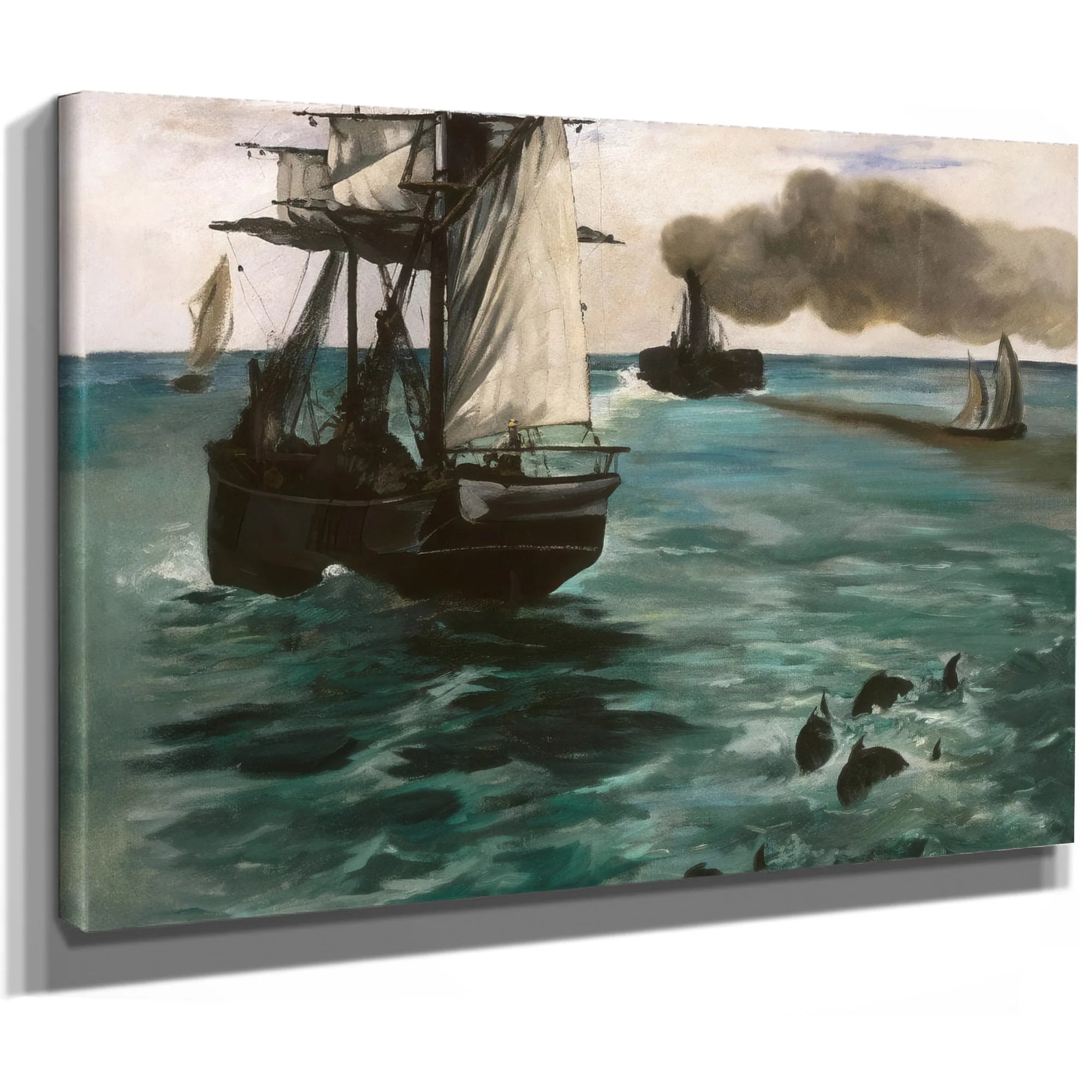 Marine View By Edouard Manet Fine Art Print