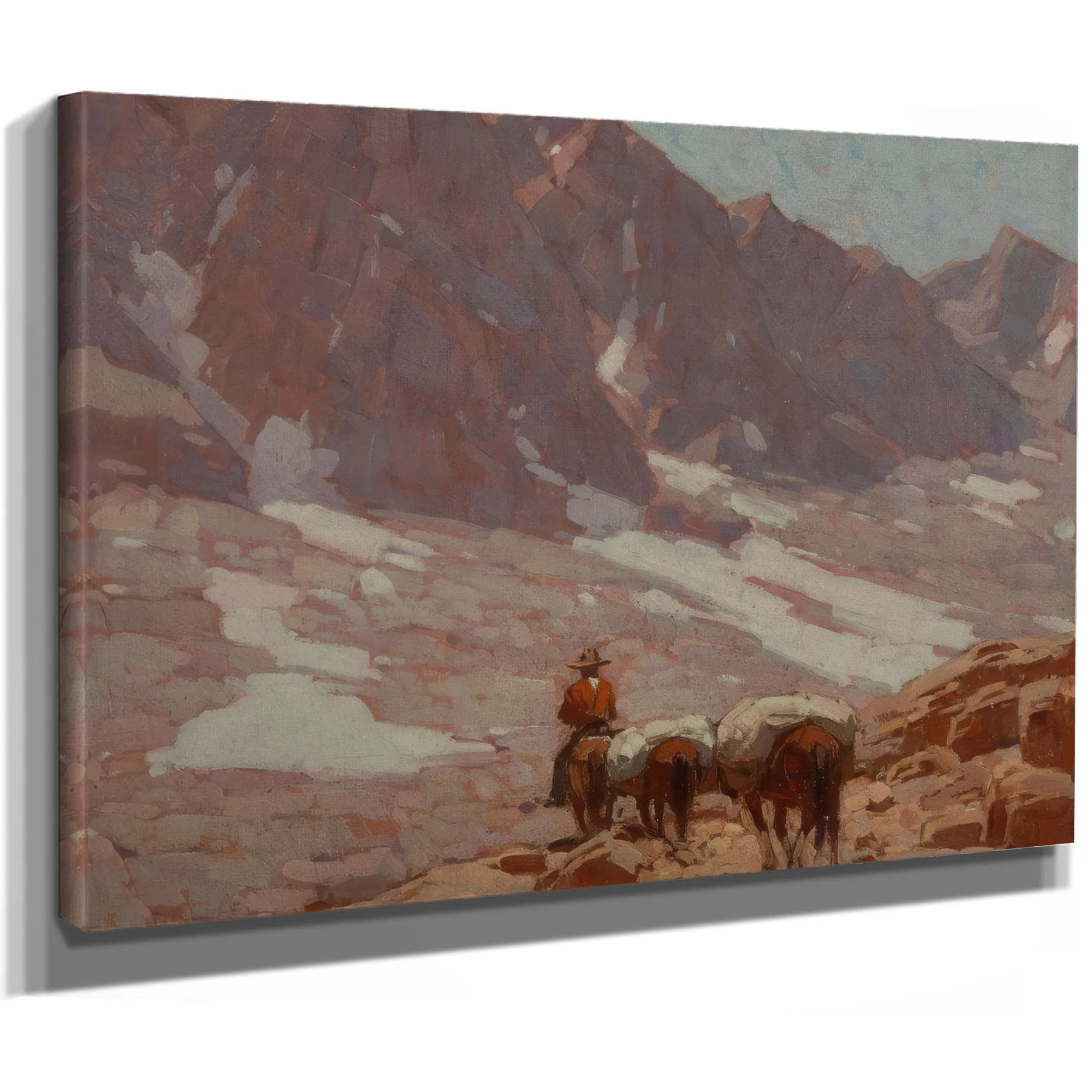 Bishop Pass Trail By Edgar Payne Fine Art Print