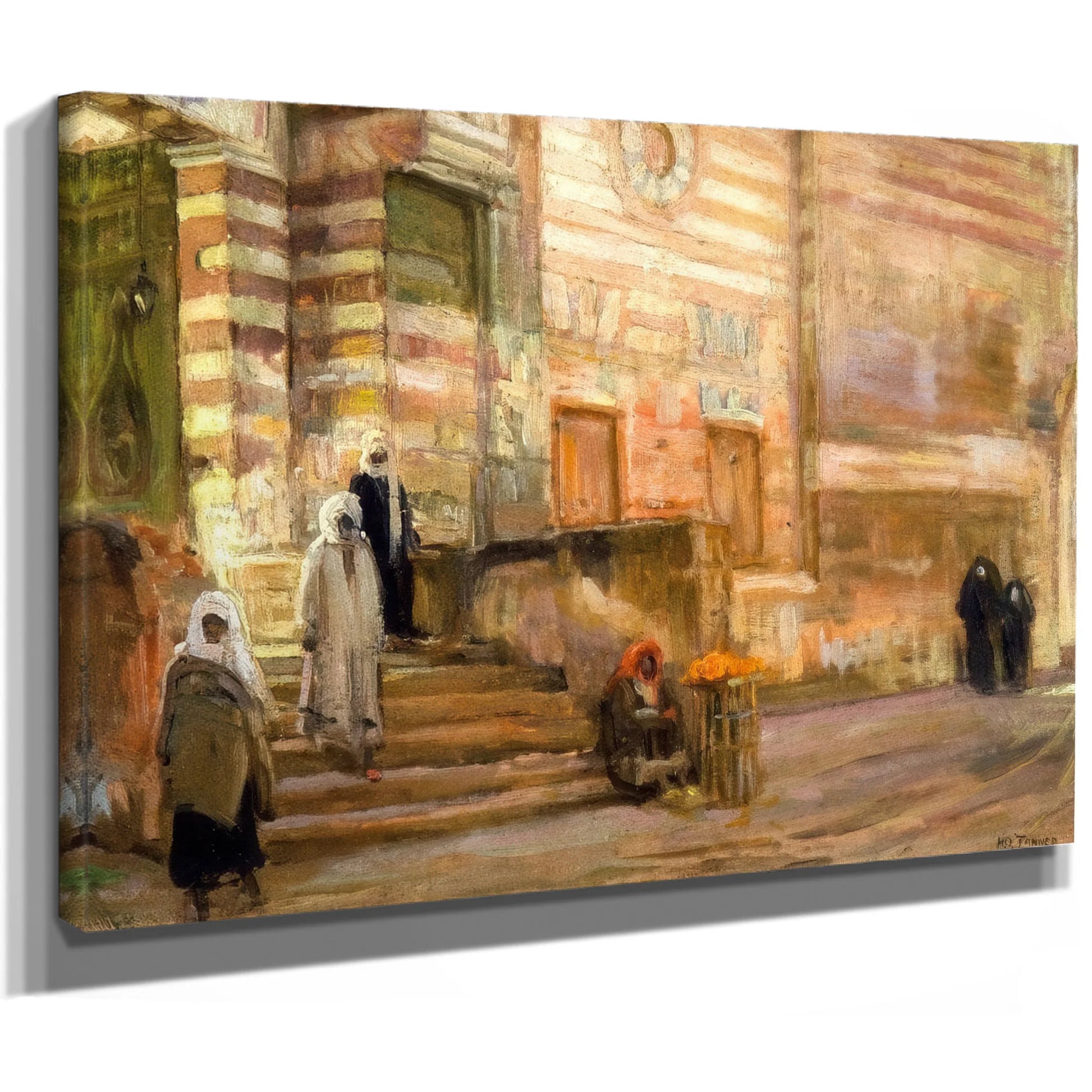 A Mosque In Cairo By Henry Ossawa Tanner Fine Art Print