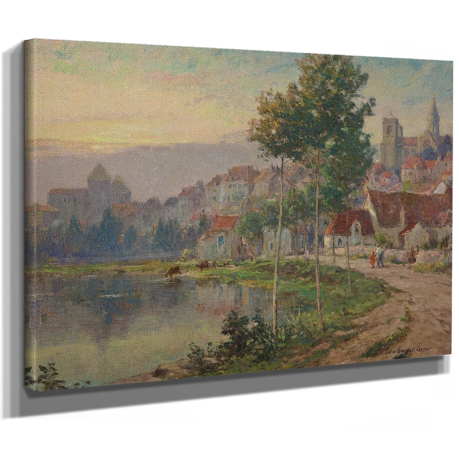 Normandie By Colin Campbell Cooper Fine Art Print