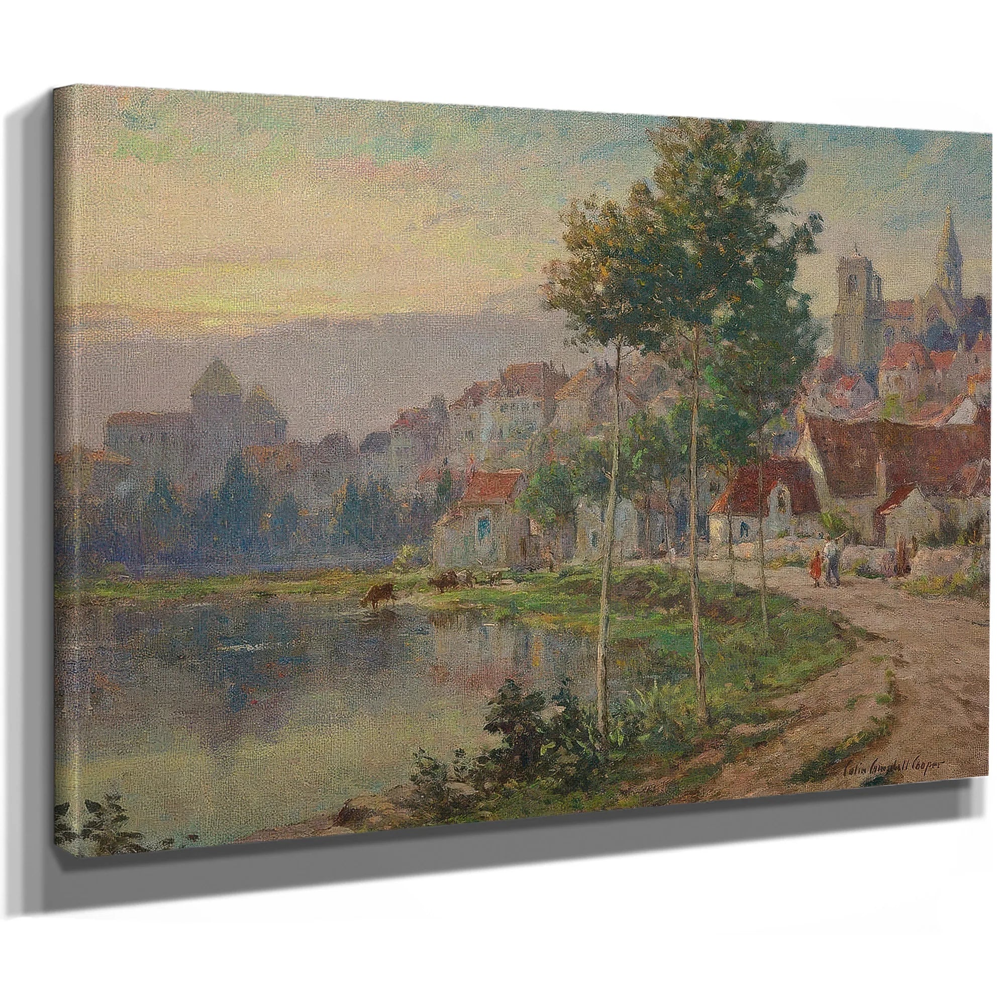 Normandie By Colin Campbell Cooper Fine Art Print