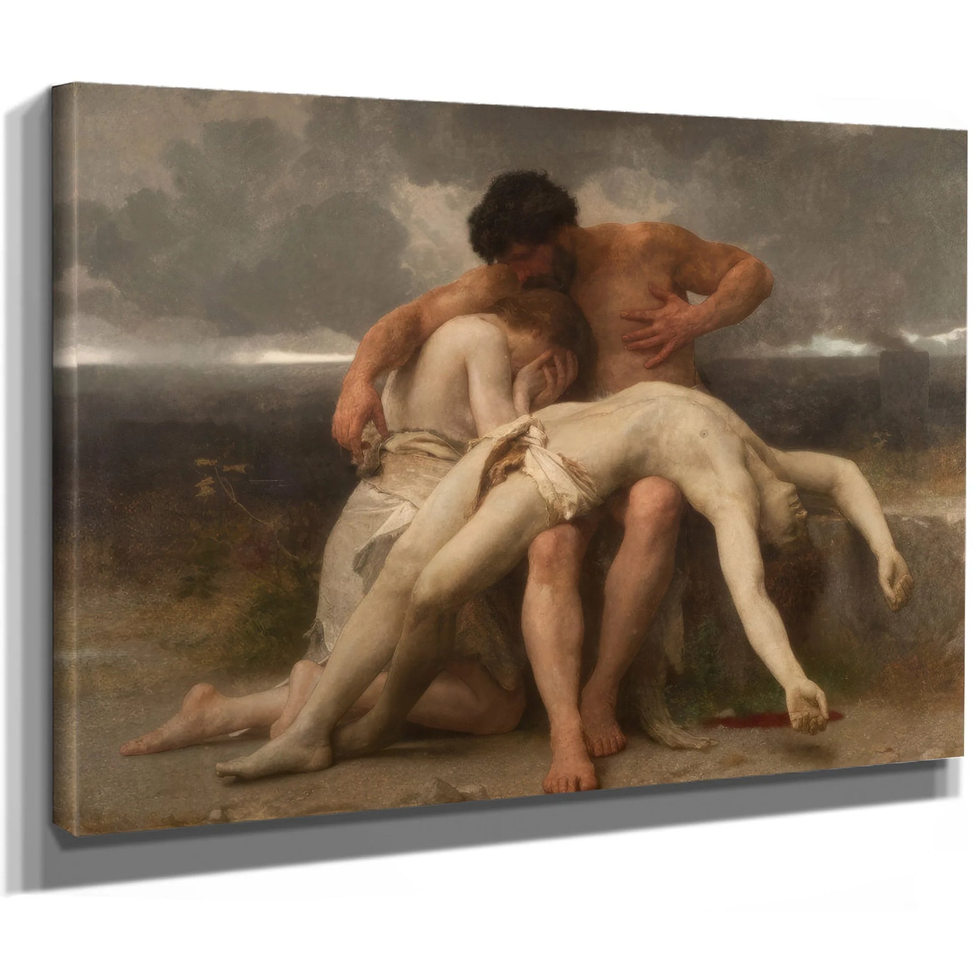 The First Mourning 1888 By William Adolphe Bouguereau Fine Art Print