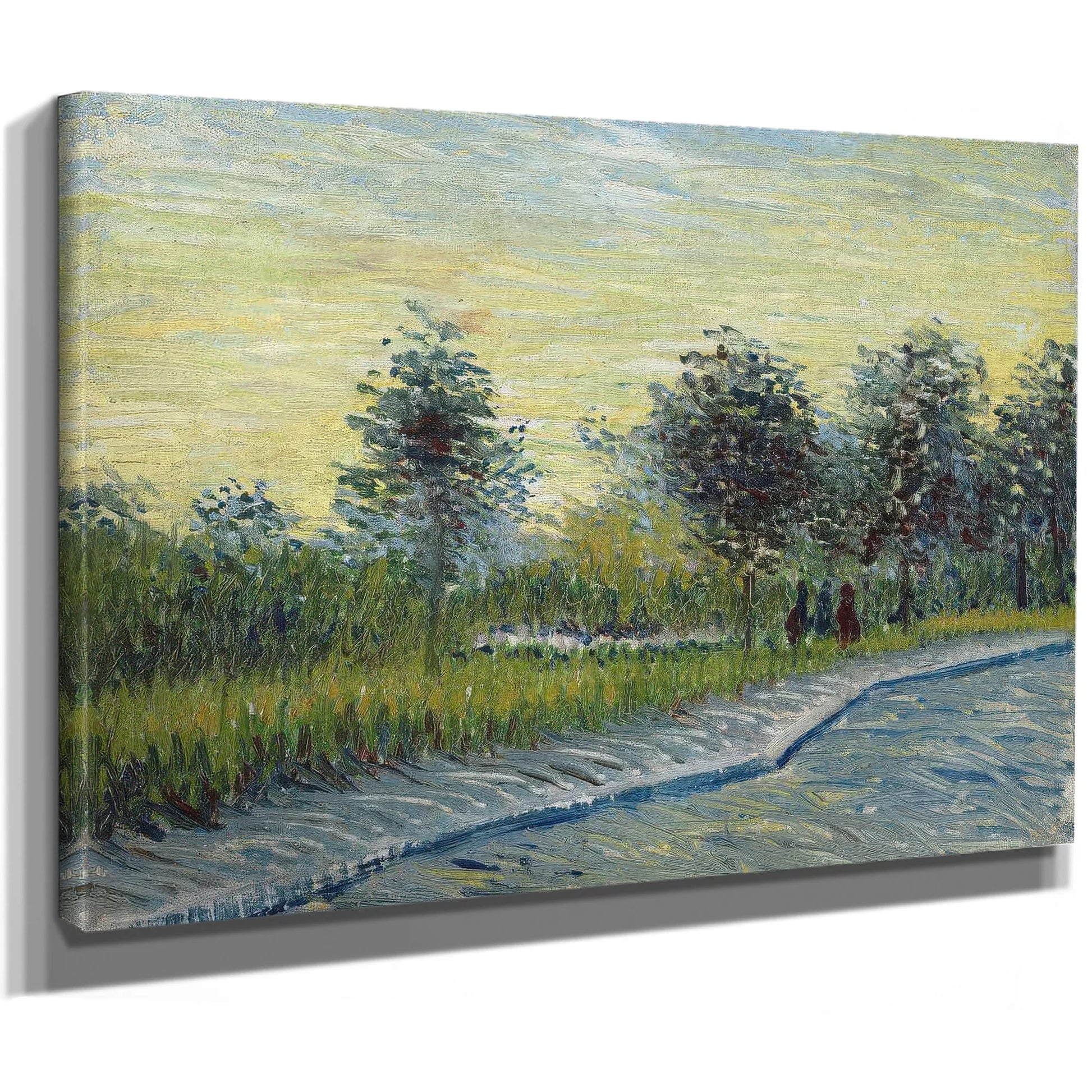 Square Saint Pierre At Sunset By Vincent Van Gogh Fine Art Print