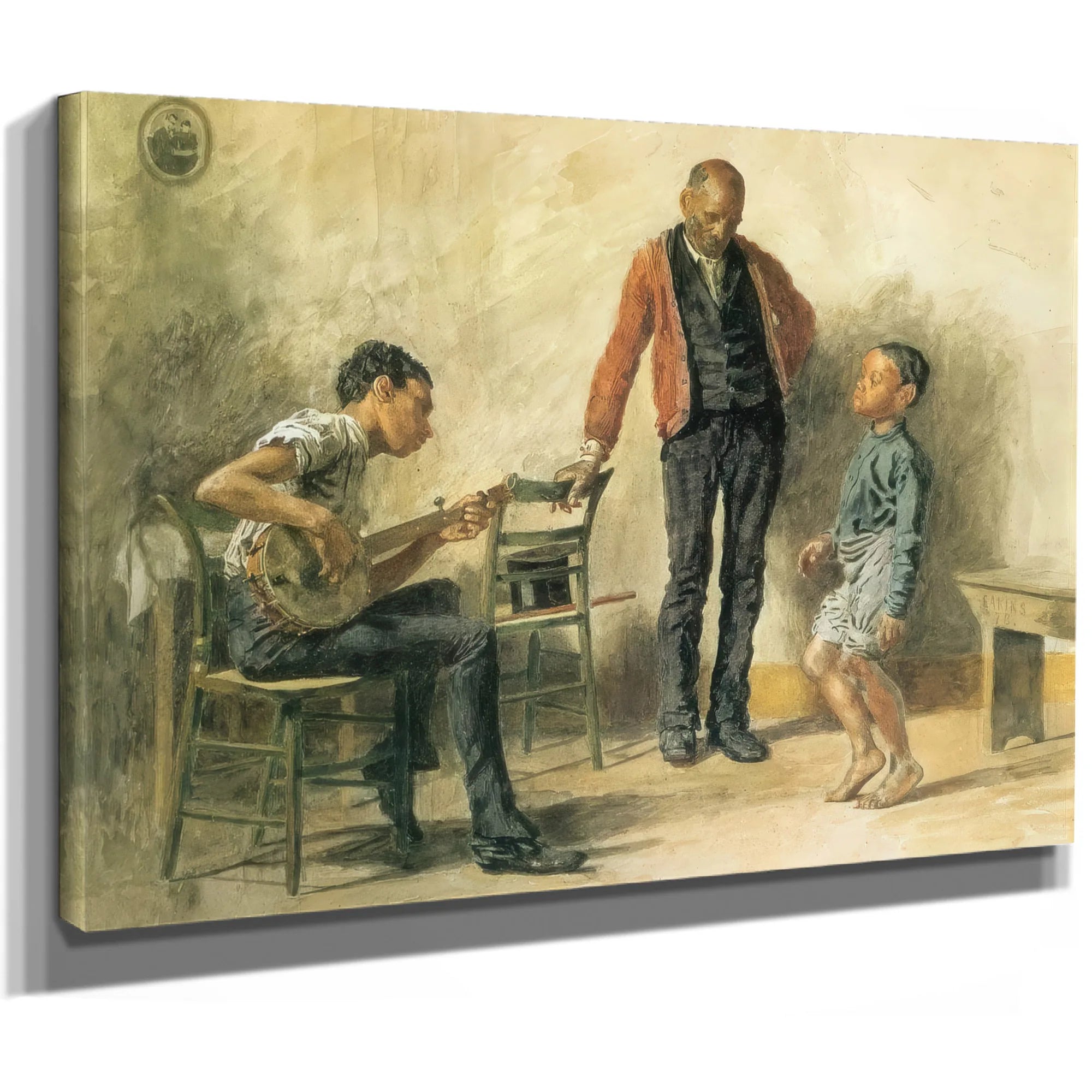Negro Boy Dancing 1878 By Thomas Eakins Fine Art Print