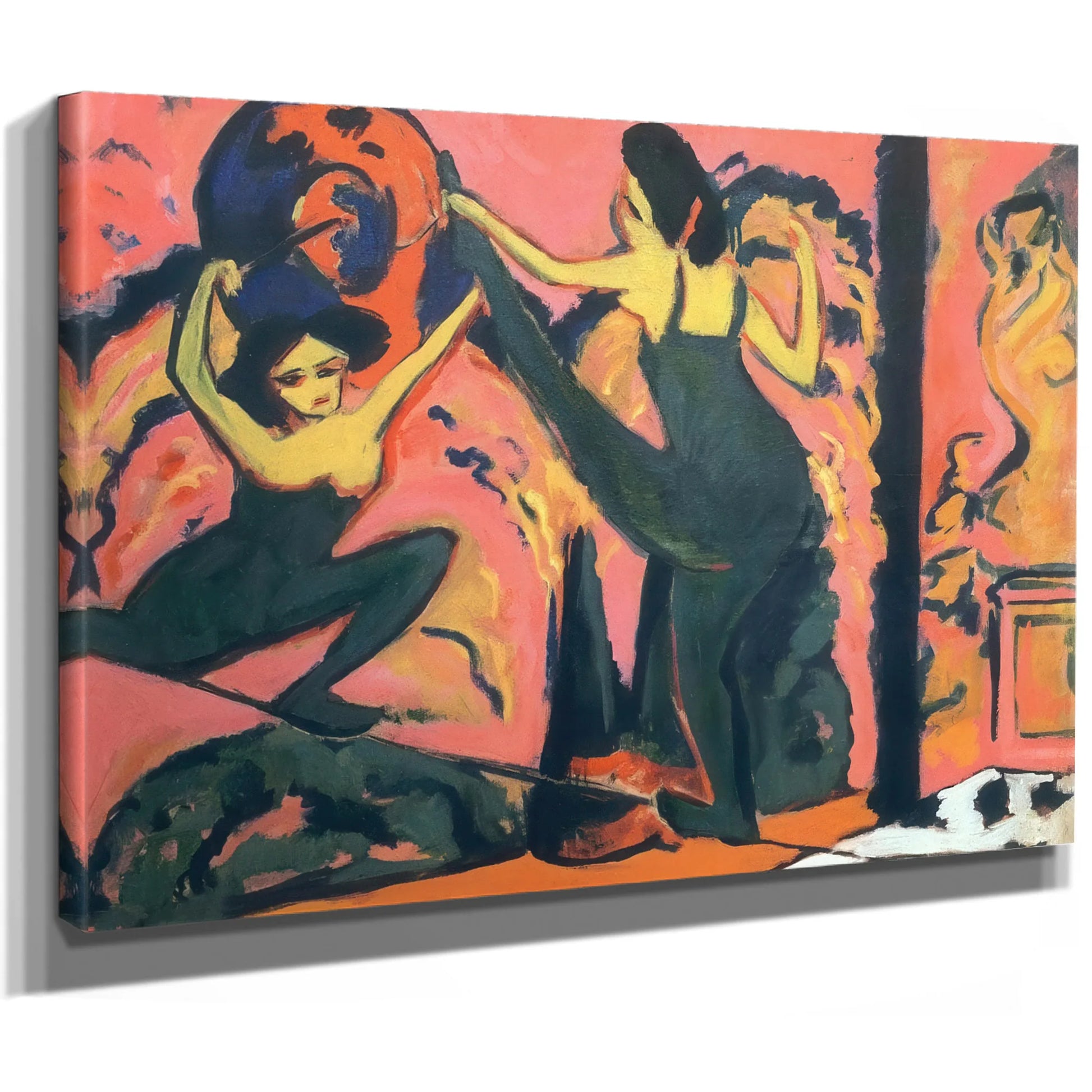 Tightrope Dance By Ernst Ludwig Kirchner Fine Art Print