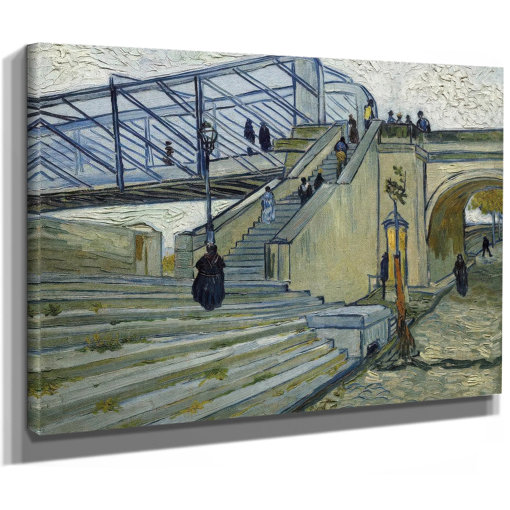 Le Pont De Trinquetaille By Vincent Van Gogh Fine Art Print