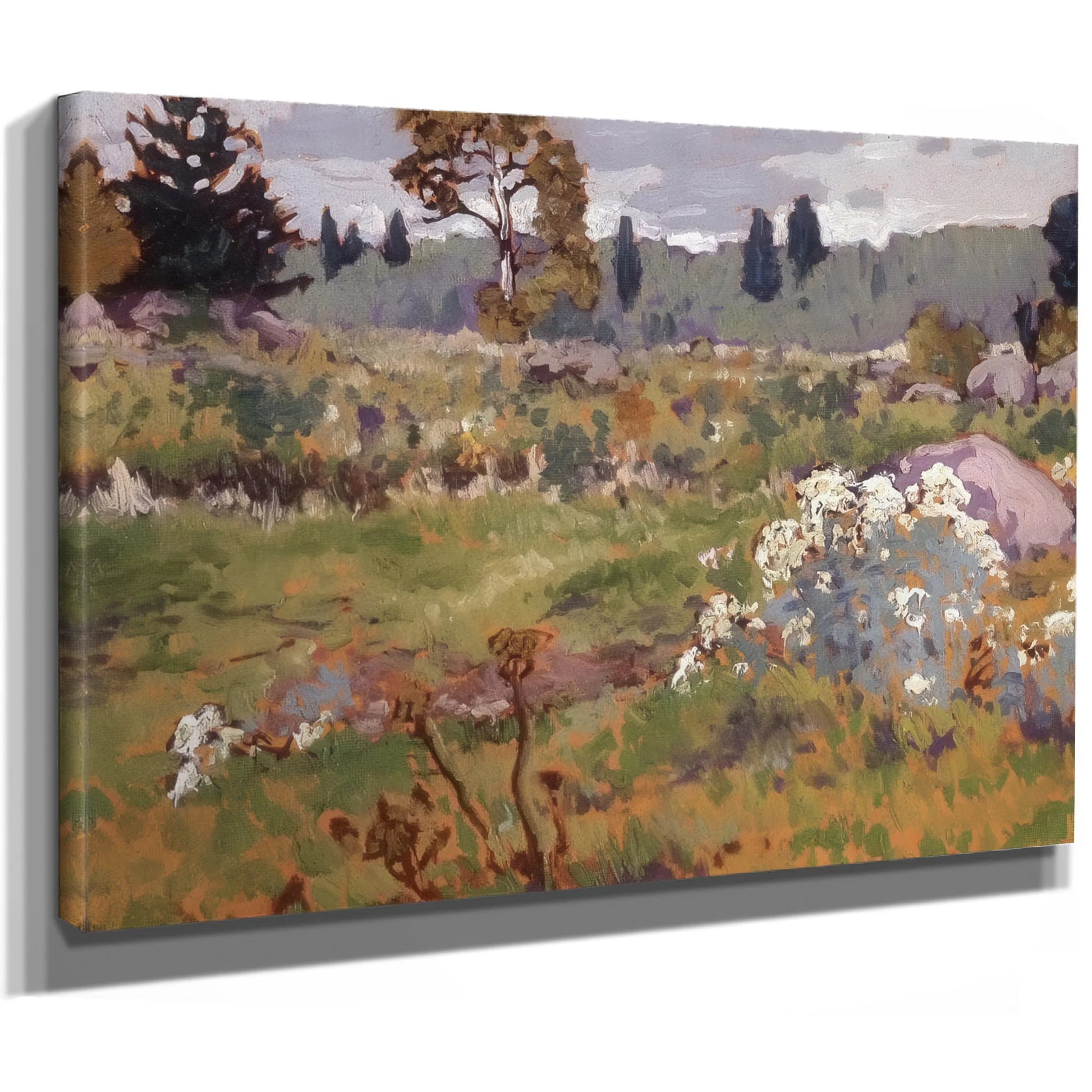 Near The Berry Patch By Frank Johnston Fine Art Print