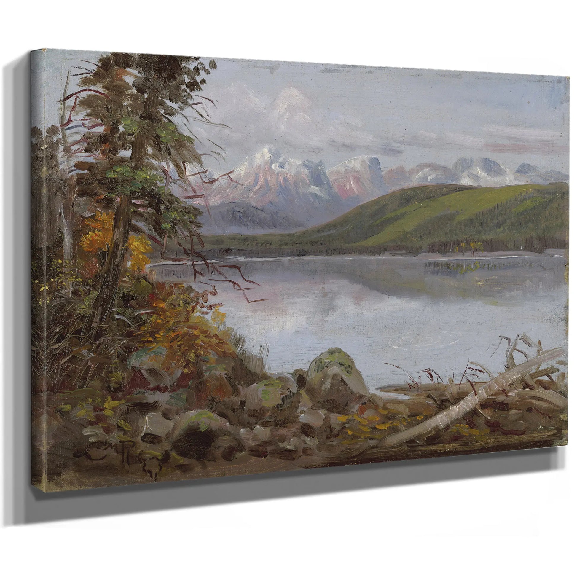 Lake Mcdonald by Charles Marion Russell