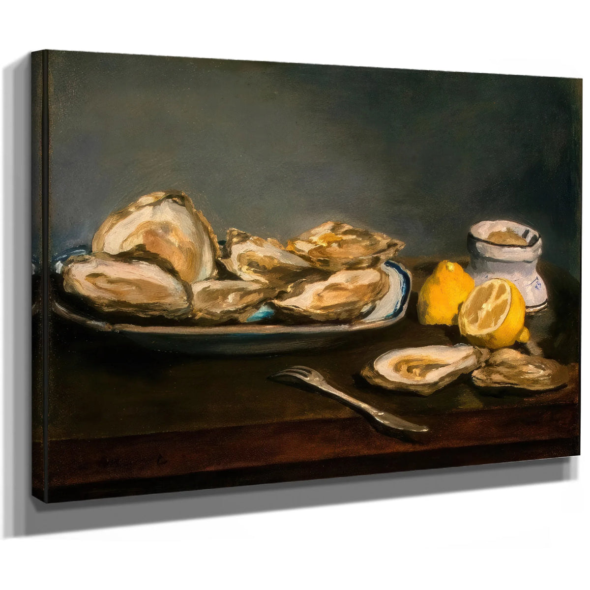 Oysters By Edouard Manet Fine Art Print