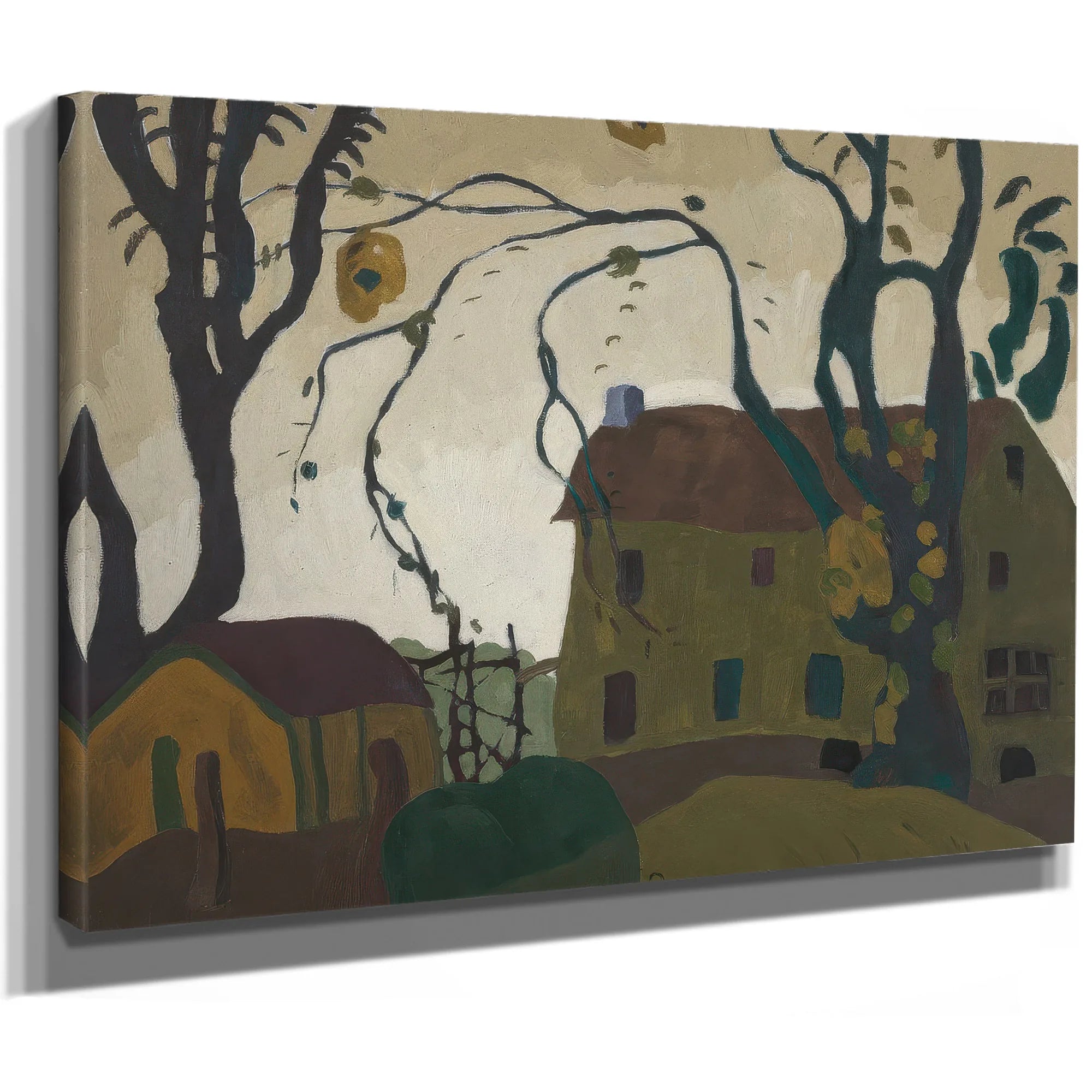 The Green House By Arthur Dove Fine Art Print