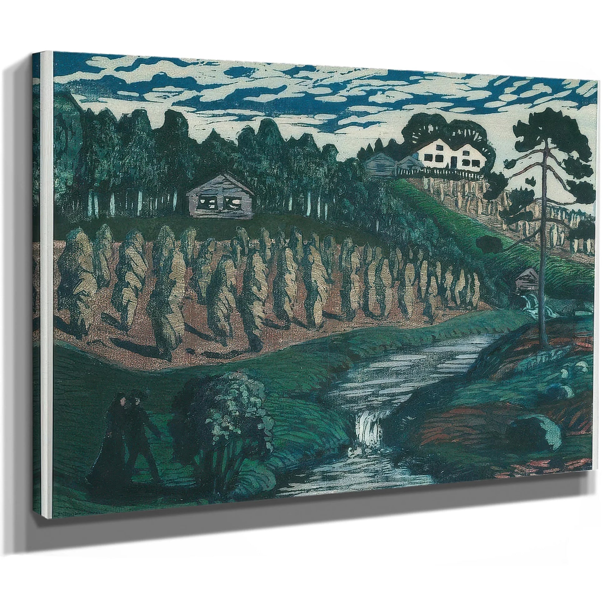 Large Stook 3 By Nicolai Astrup Fine Art Print