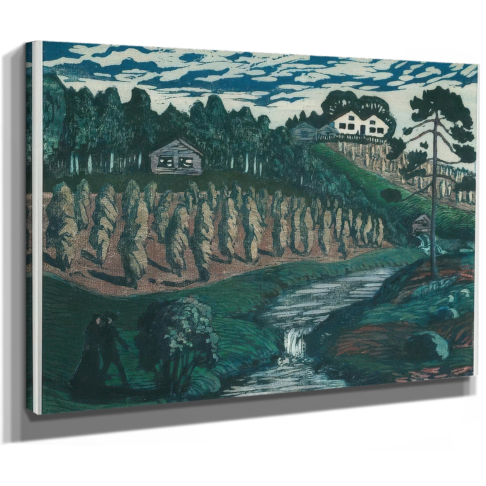 Large Stook 3 By Nicolai Astrup Fine Art Print