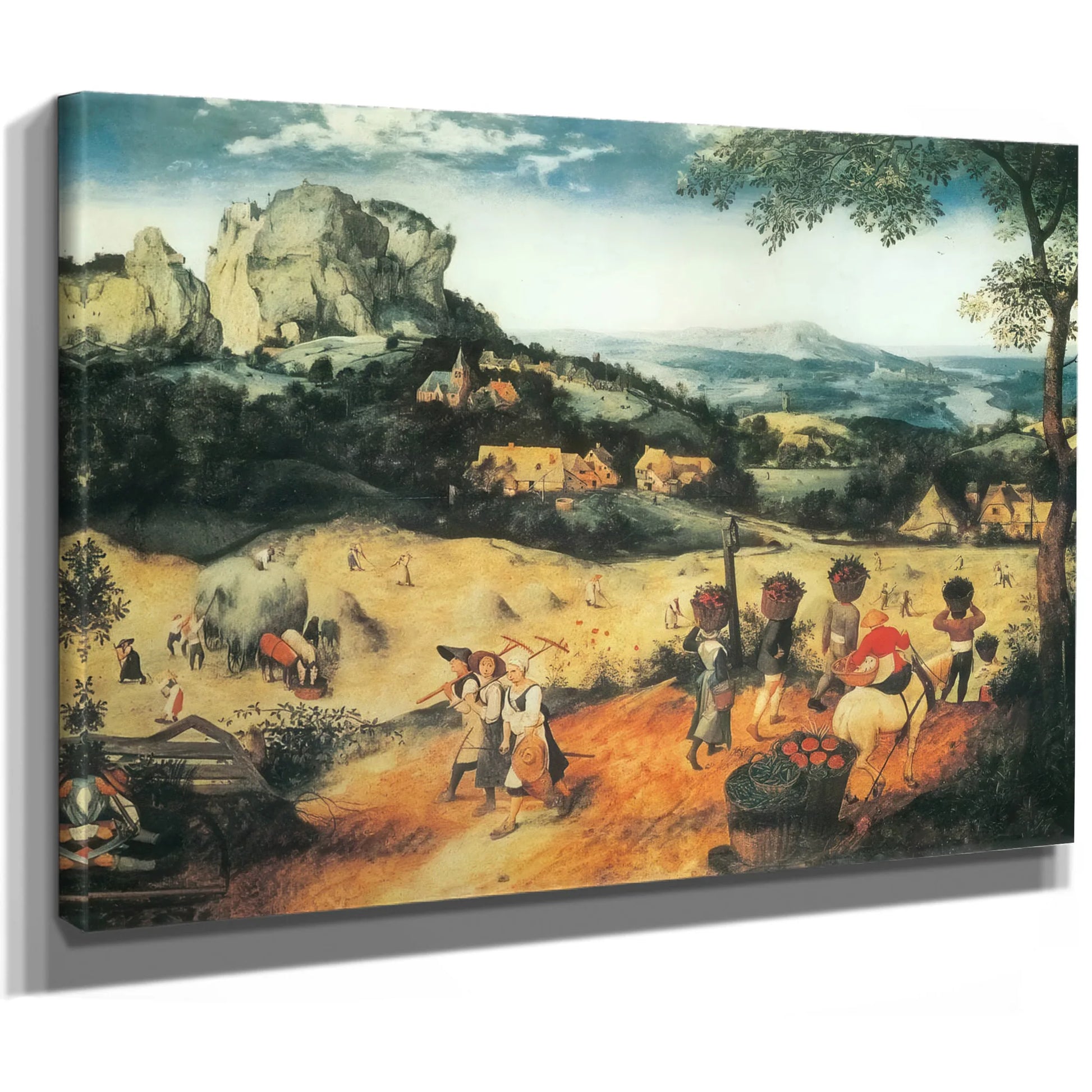 The Corn Harvest 2 1565 By Pieter Bruegel Fine Art Print