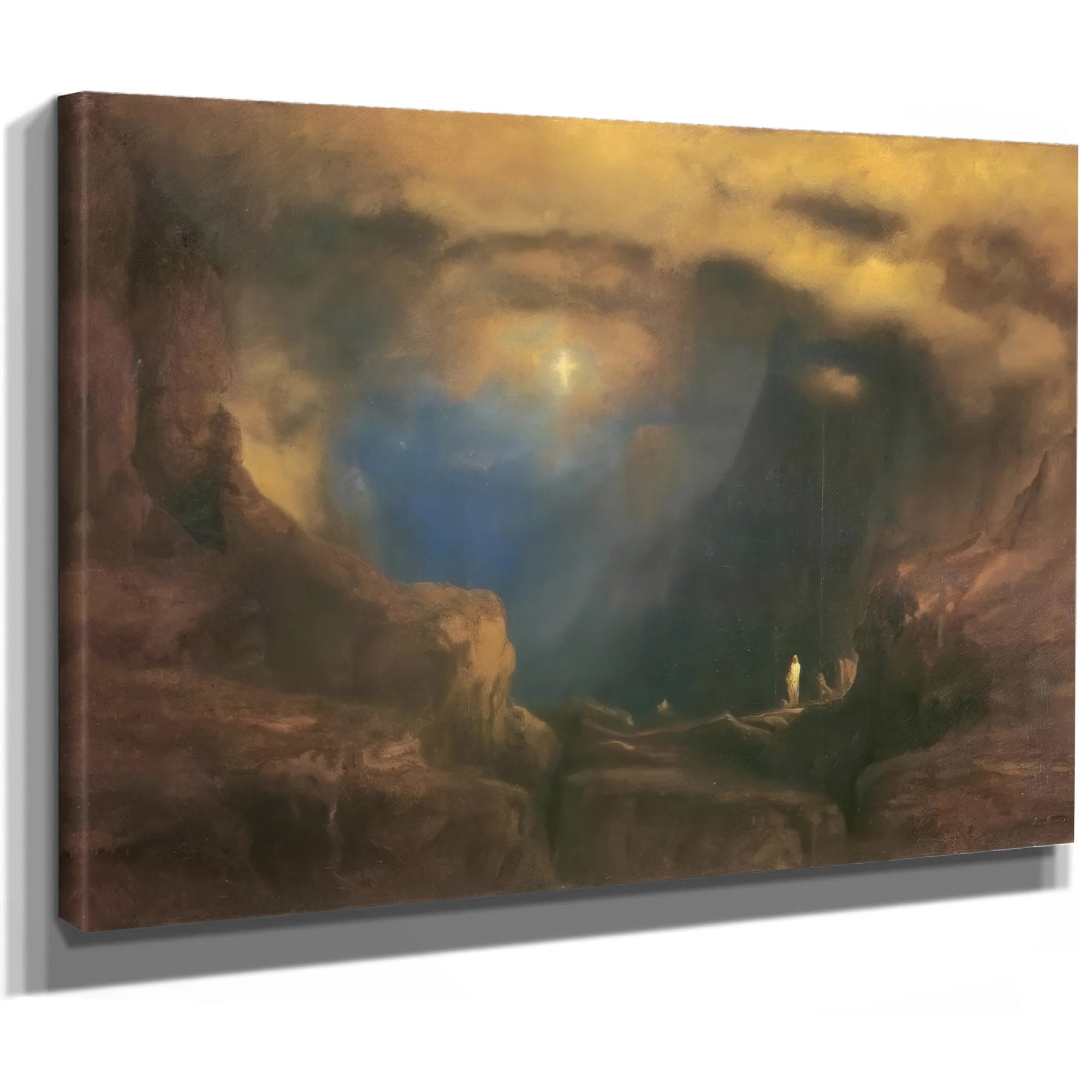 The Valley Of The Shadow Of Death By George Inness Fine Art Print