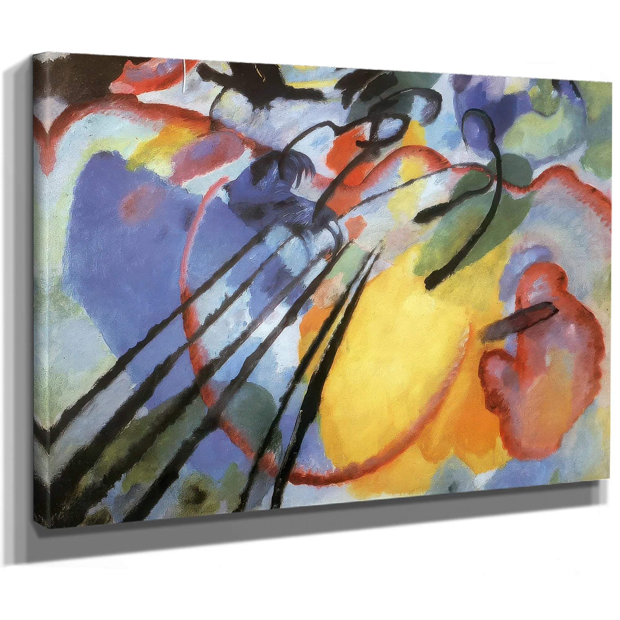 Improvisation 26 (Oars) By Wassily Kandinsky Fine Art Print