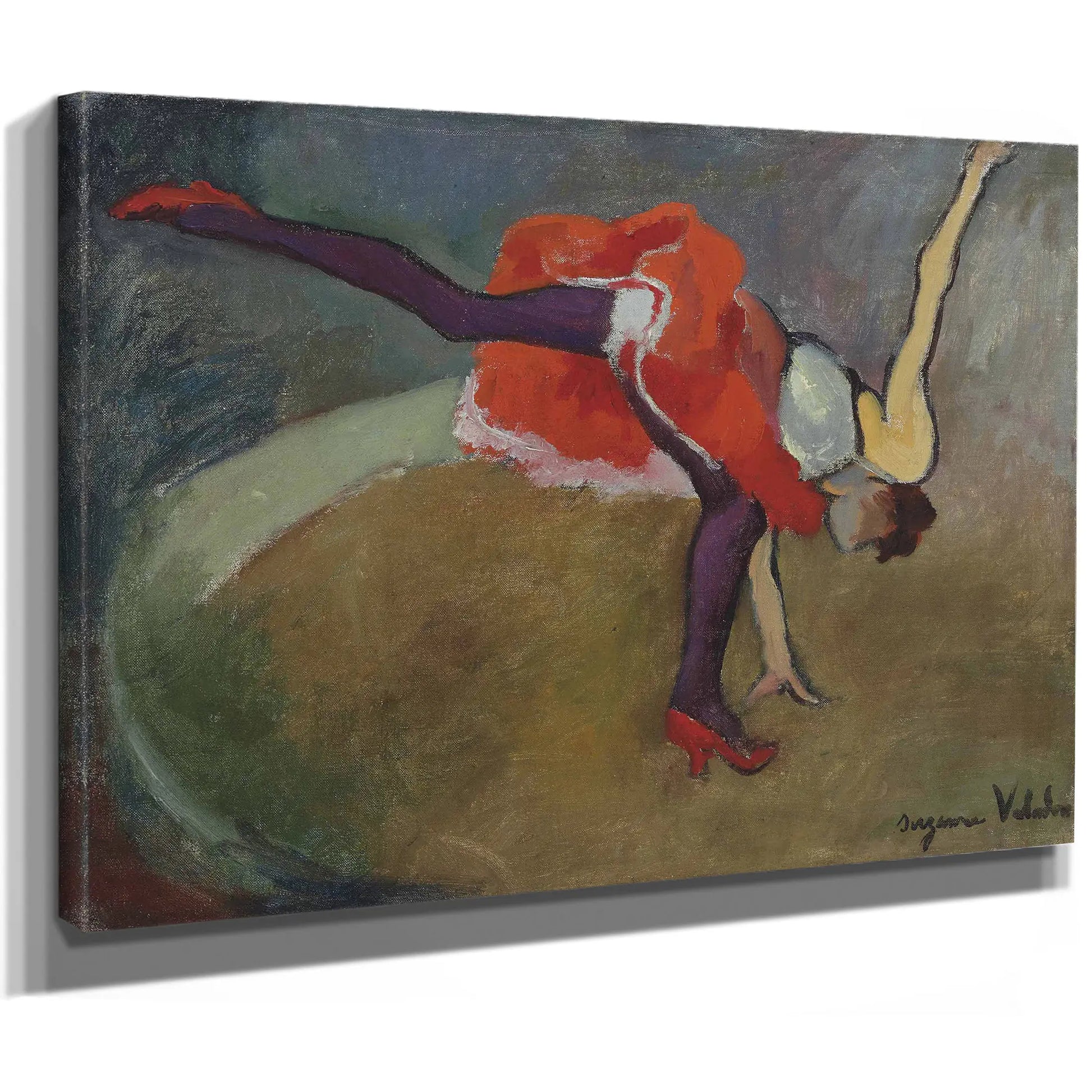 L Acrobate Ou La Roue by Suzanne Valadon
