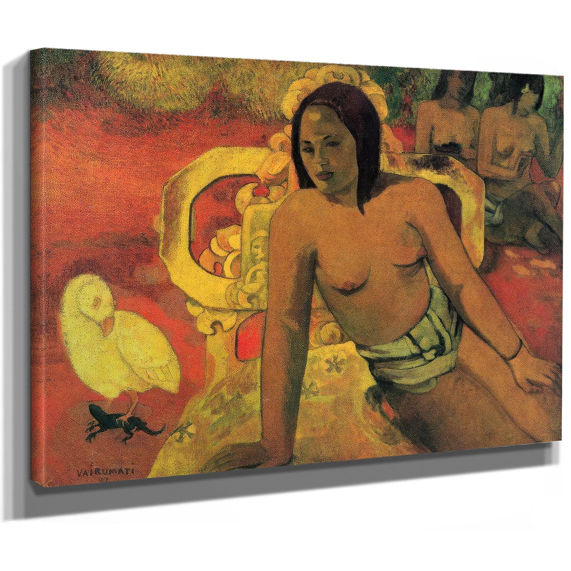 Reo Tahiti Vairaumati 1897 By Paul Gauguin Fine Art Print