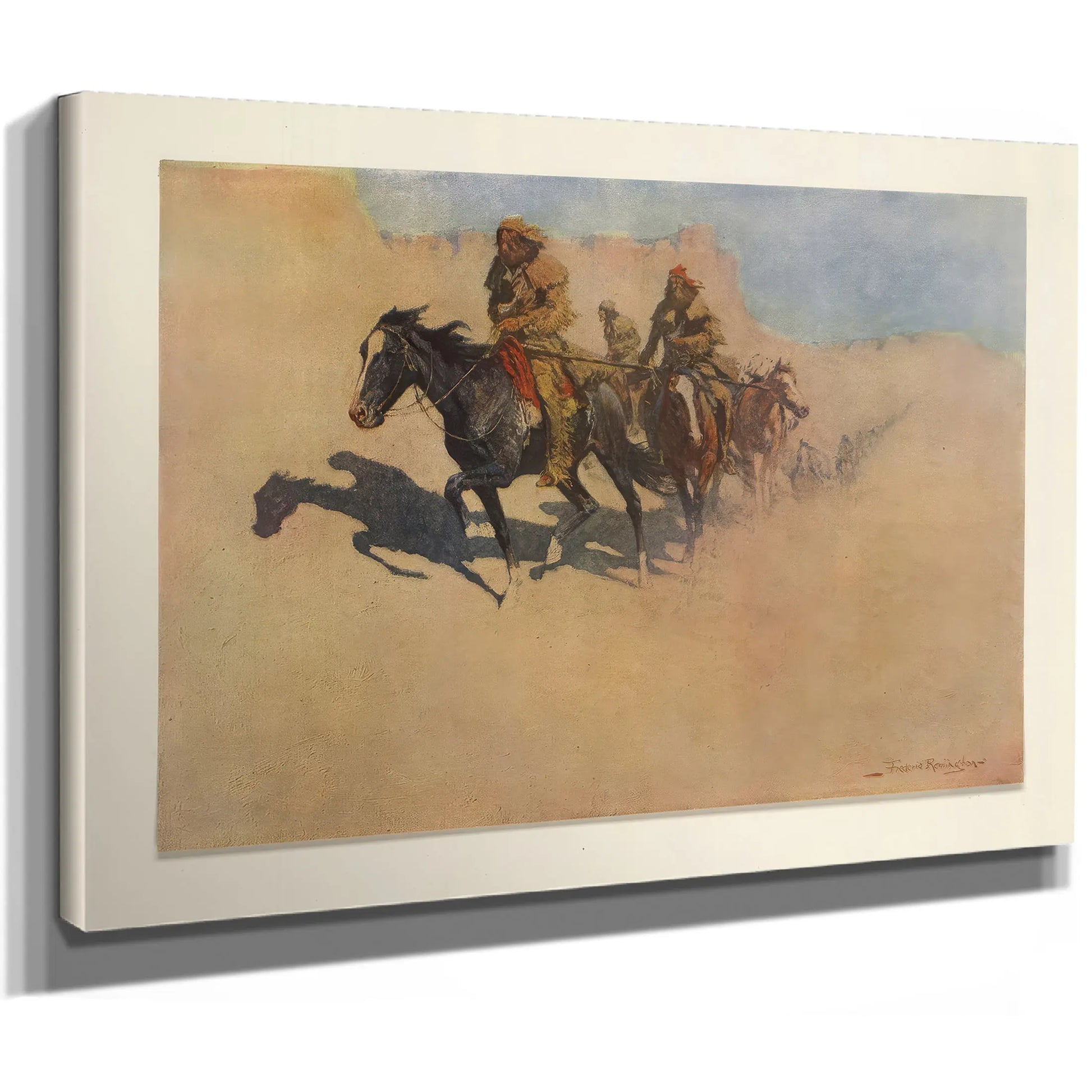 Jedediah Smith From Colliers Weekly Pub  by Frederic Remington