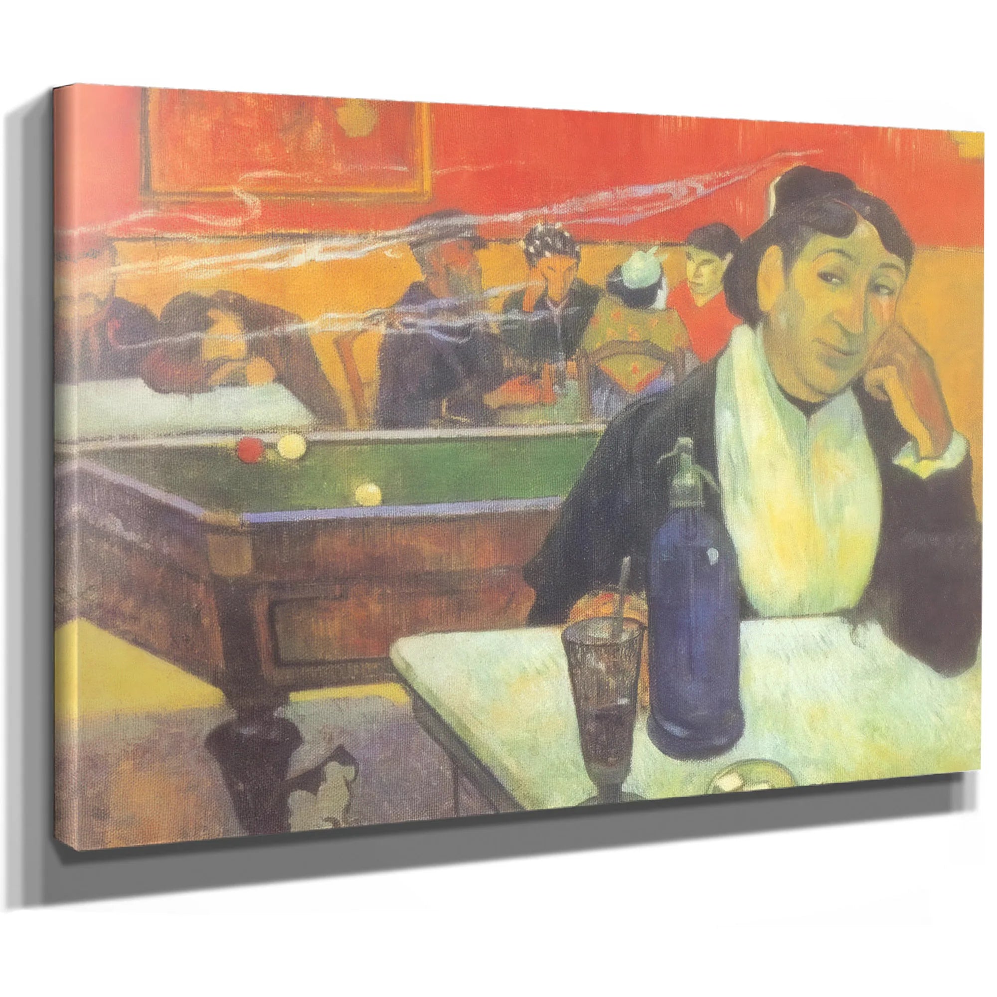 Cafe At Arles By Paul Gauguin Fine Art Print