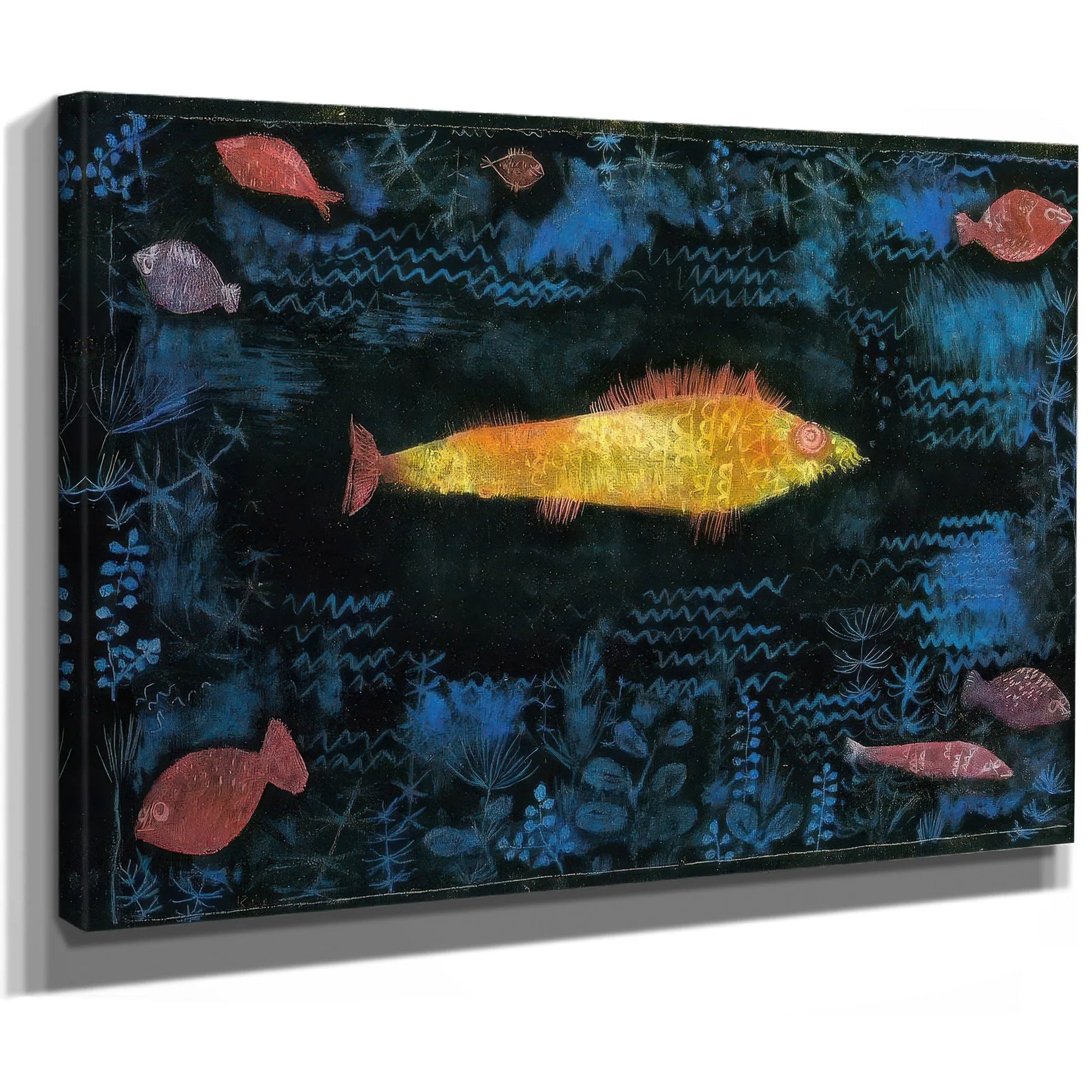 The Goldfish 1925 R 6 ( 86) By Paul Klee Fine Art Print