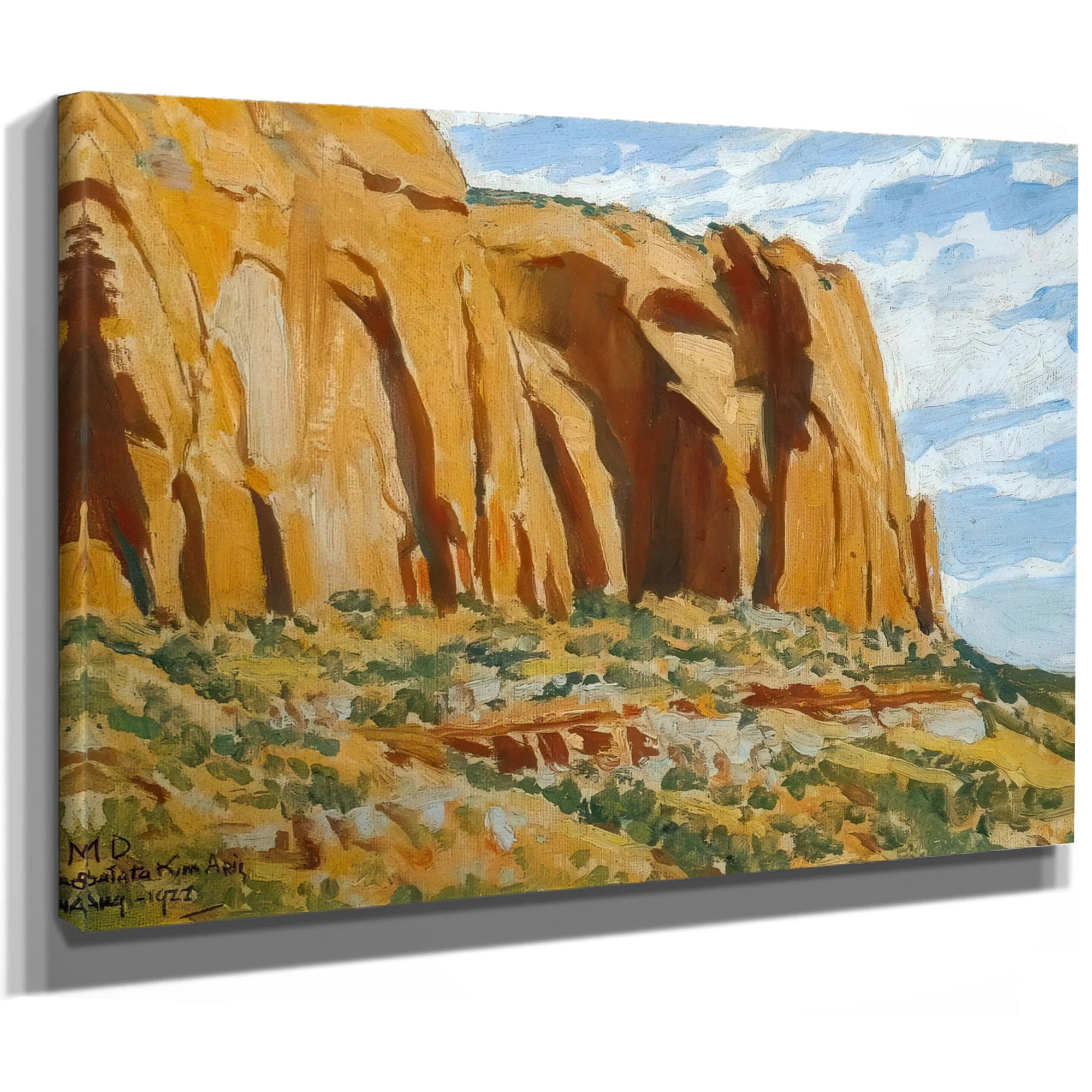 Cliffs Of Betatakin By Maynard Dixon Fine Art Print