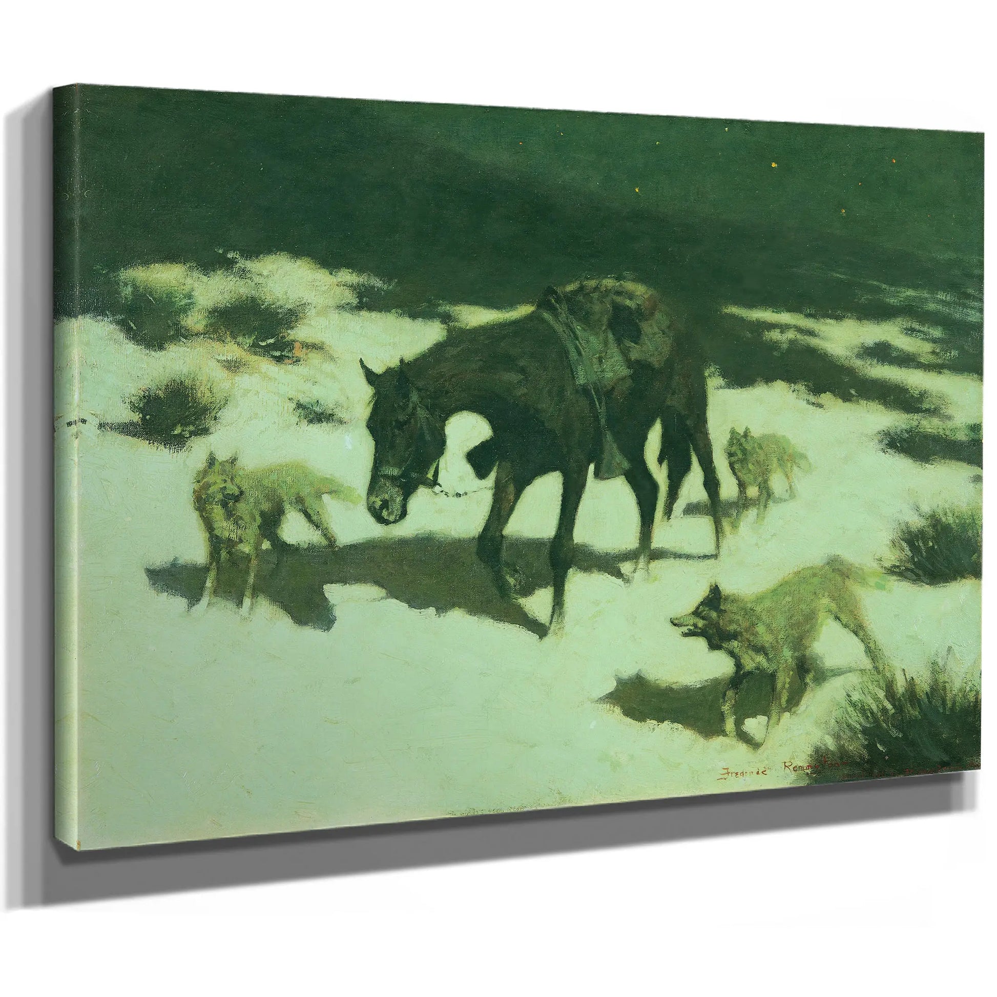 The Last March by Frederic Remington
