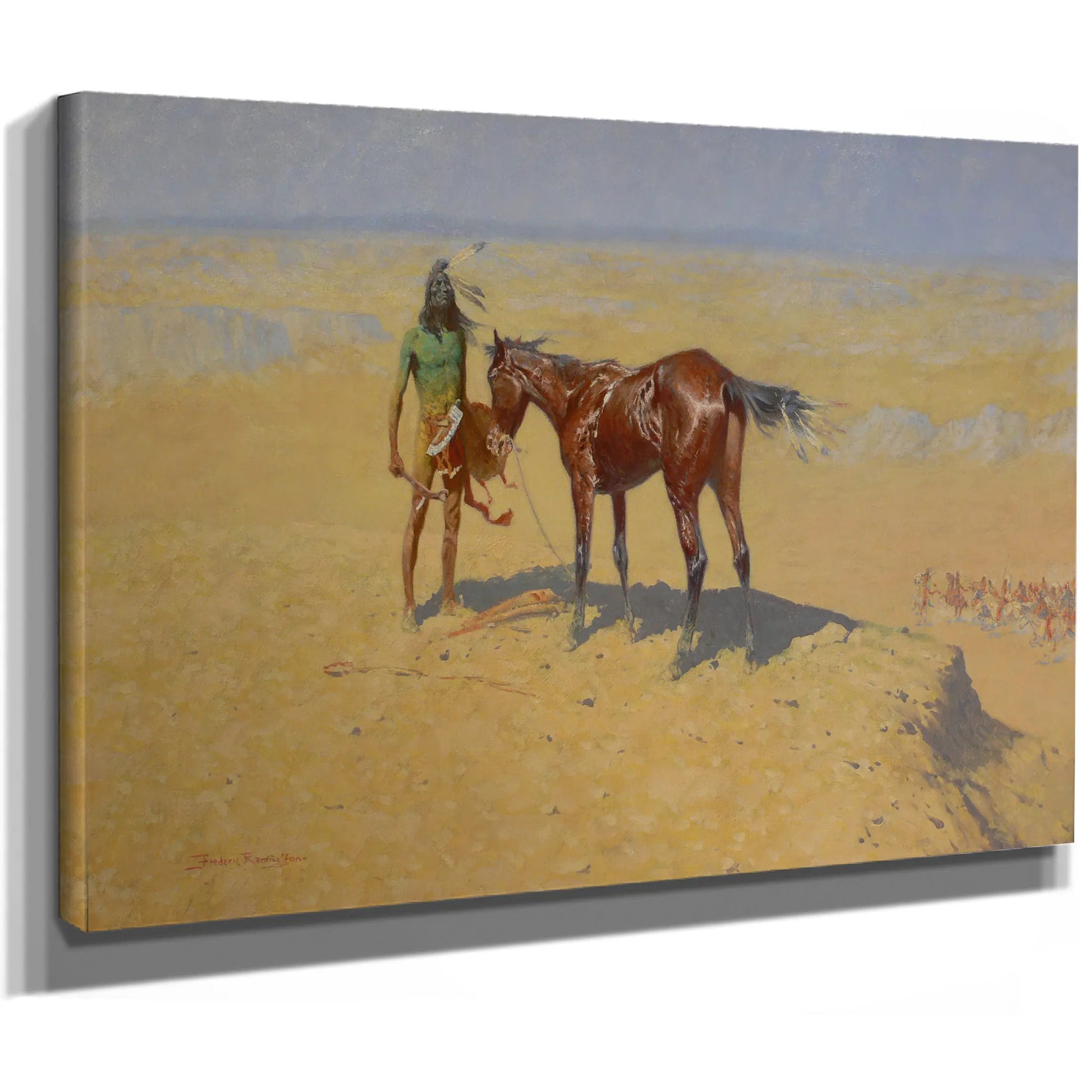 Remington Ridden Down  by Frederic Remington