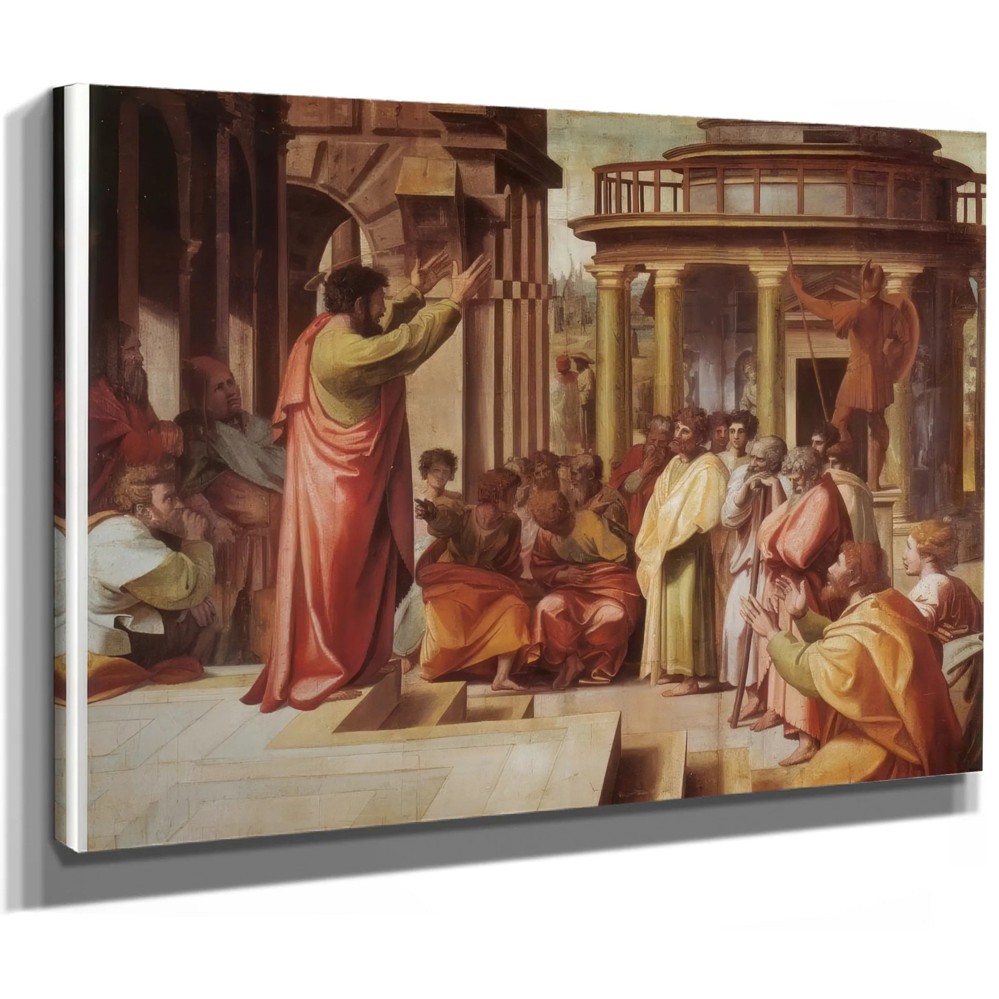 St Paul Preaching To The Athenians Fine Art Print