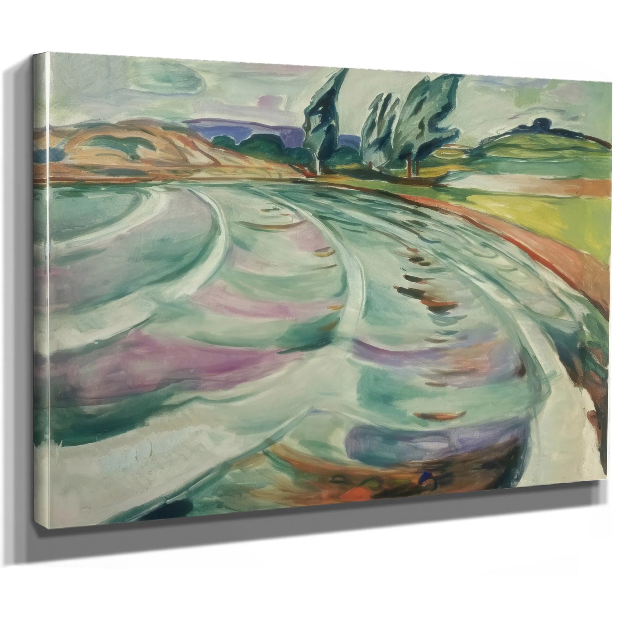 The Wave 1921 By Edvard Munch Fine Art Print