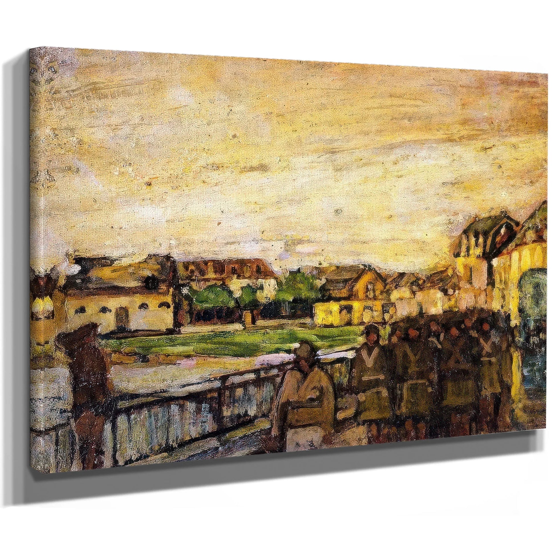 War Scene, Etaples, France By Henry Ossawa Tanner Fine Art Print