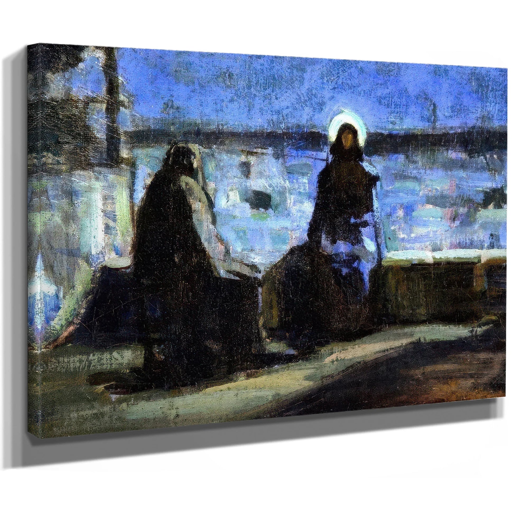 Study For Nicodemus Visiting Jesus By Henry Ossawa Tanner Fine Art Print