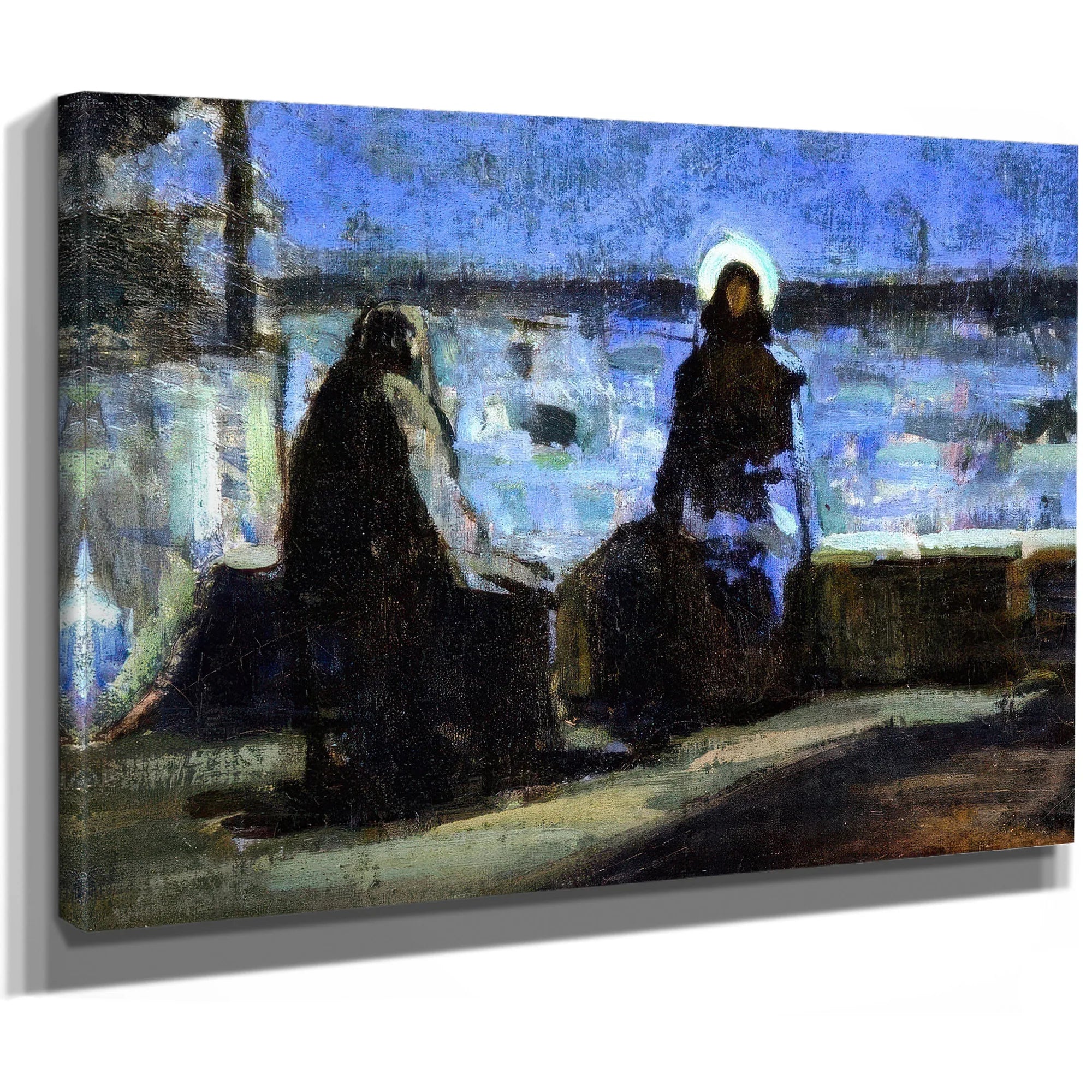 Study For Nicodemus Visiting Jesus By Henry Ossawa Tanner Fine Art Print