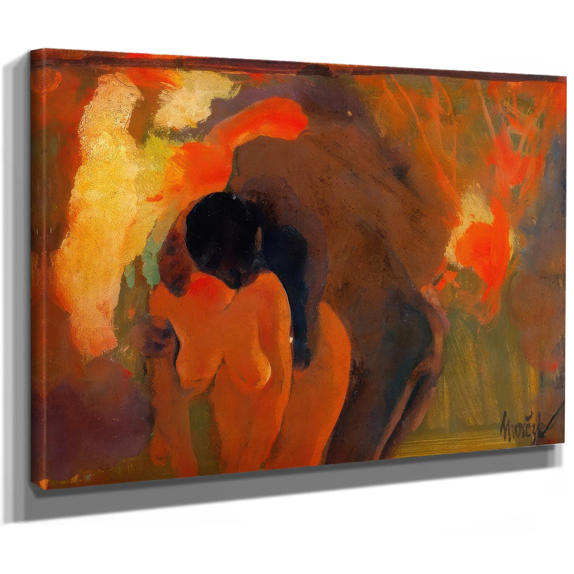 To Hell With Darwin By Maynard Dixon Fine Art Print
