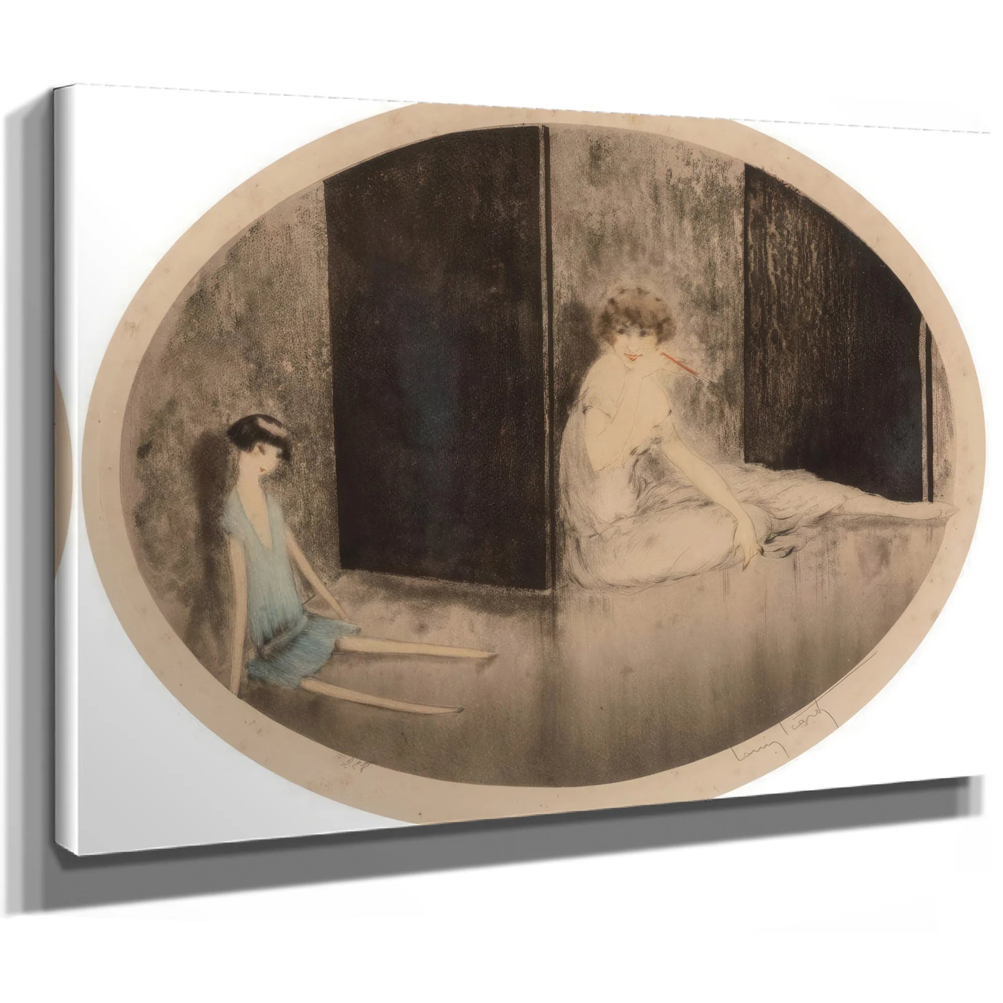 Poupe Moderne 1926 By Louis Icart Fine Art Print