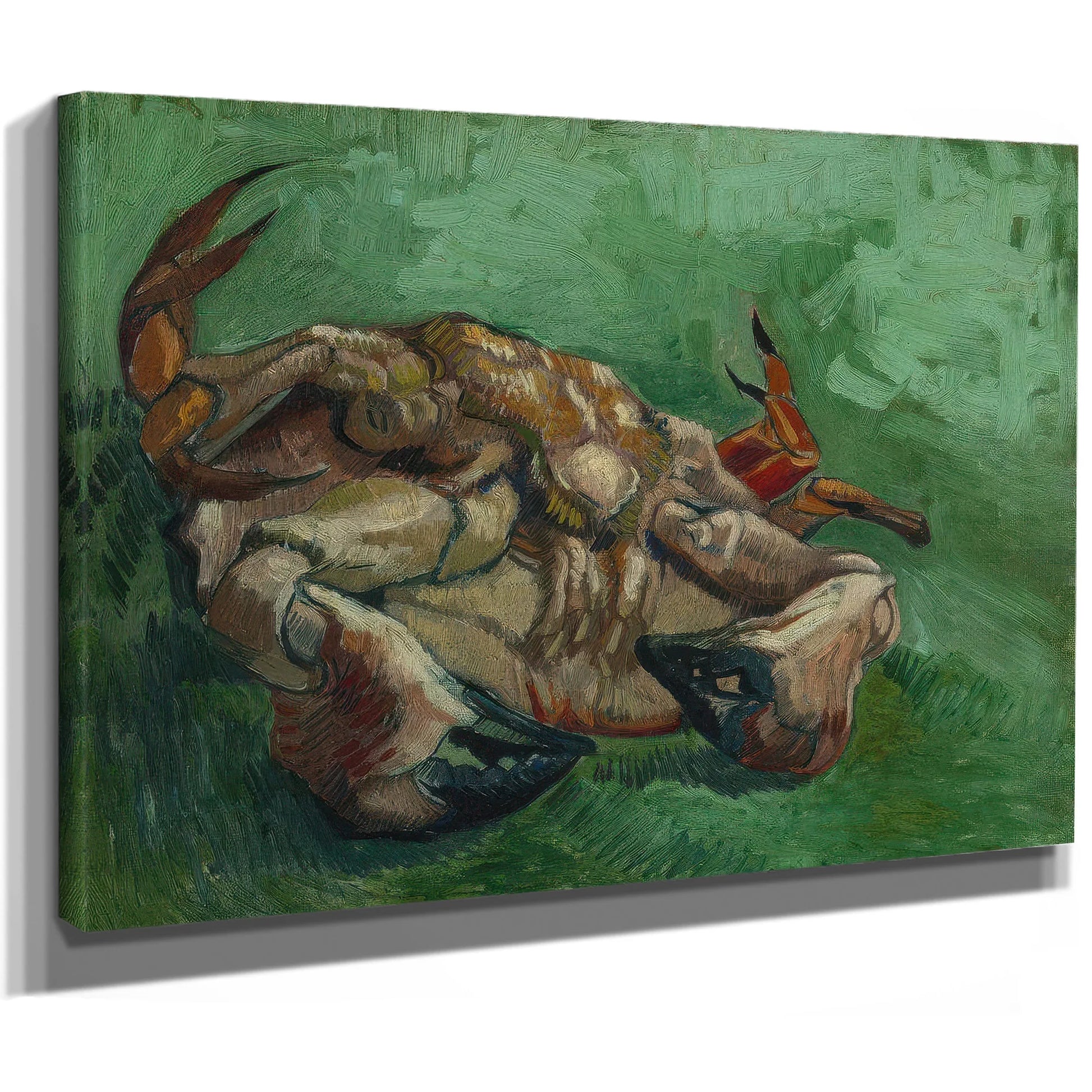 A Crab On Its Back By Vincent Van Gogh Fine Art Print
