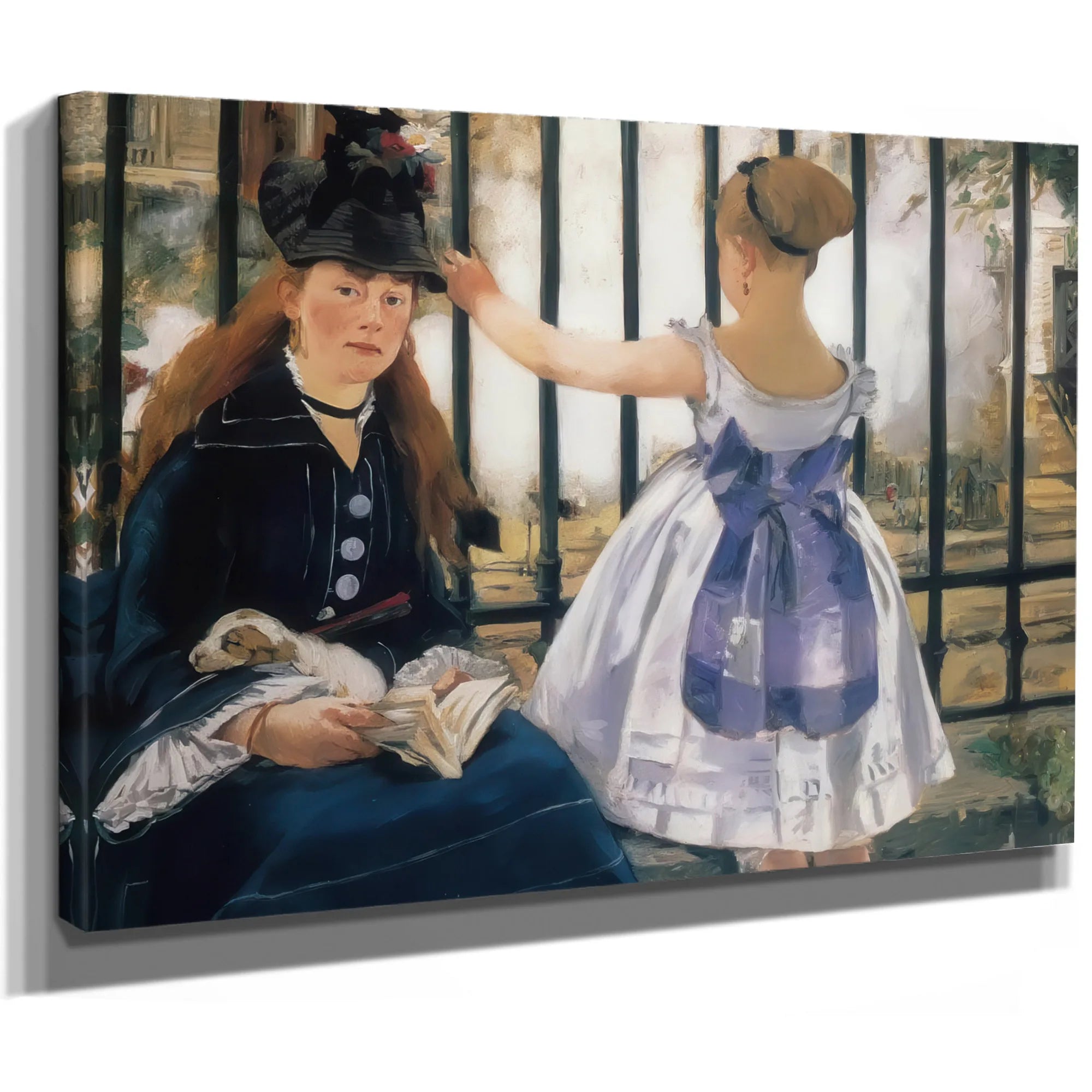 The Railway Gare Saint Lazare By Edouard Manet Fine Art Print