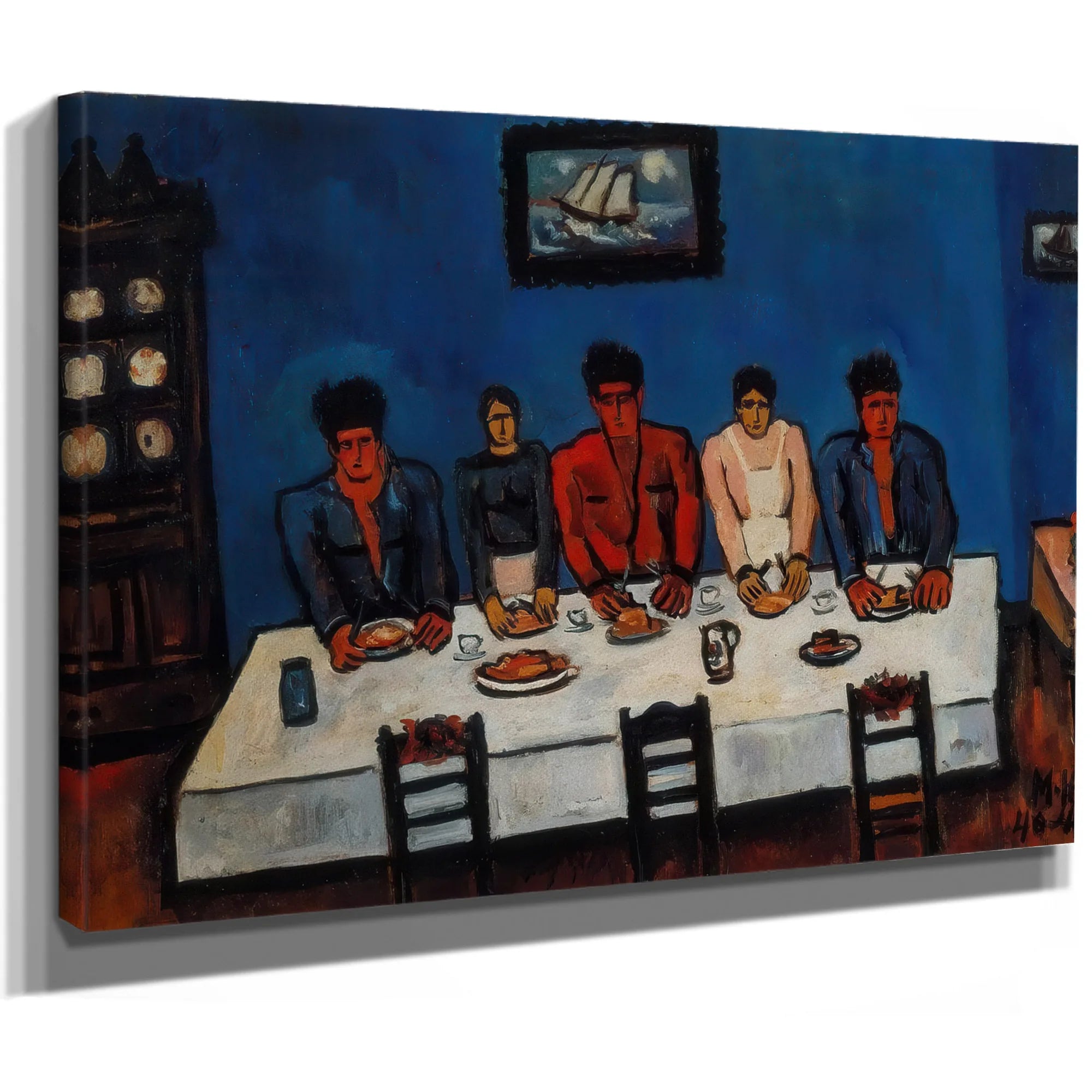 Fishermens Last Super 1940 By Marsden Hartley Fine Art Print