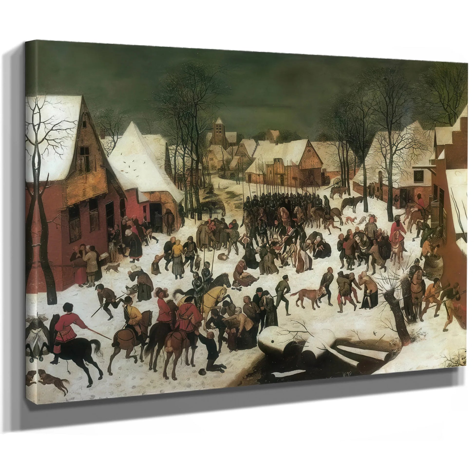 The Massacre Of The Innocents By Pieter Bruegel Fine Art Print