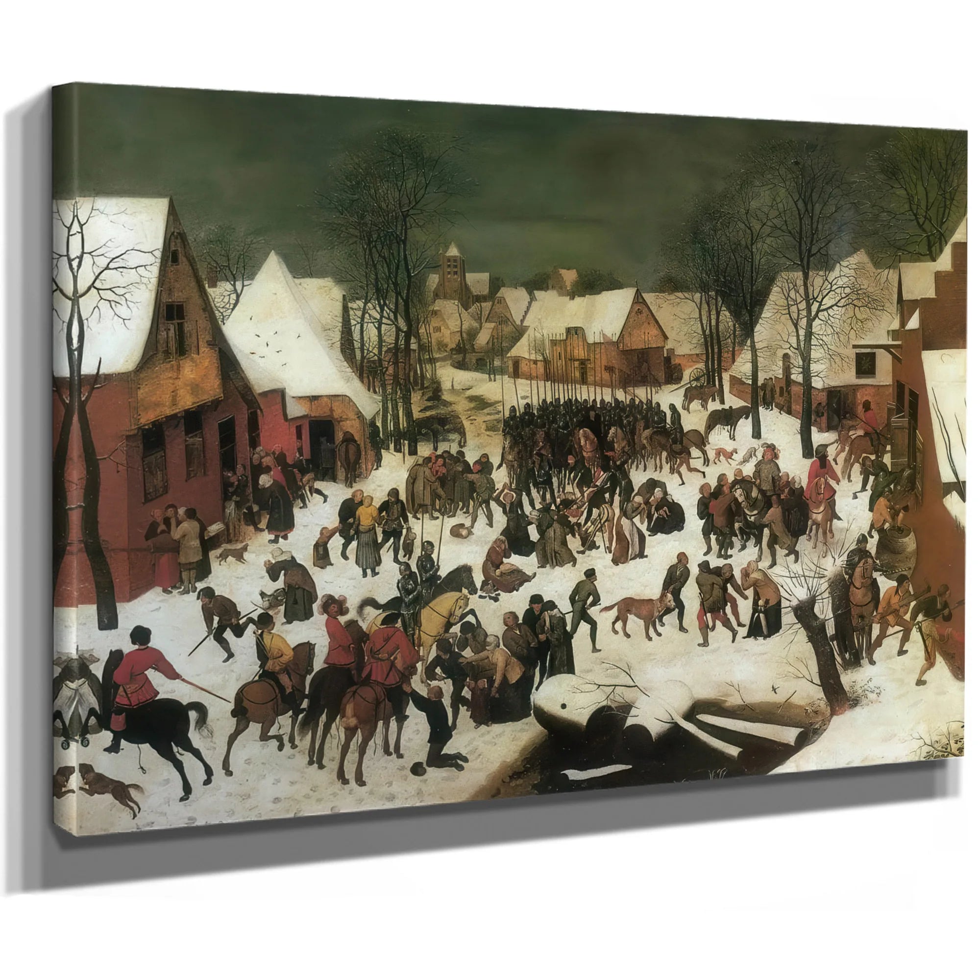 The Massacre Of The Innocents By Pieter Bruegel Fine Art Print
