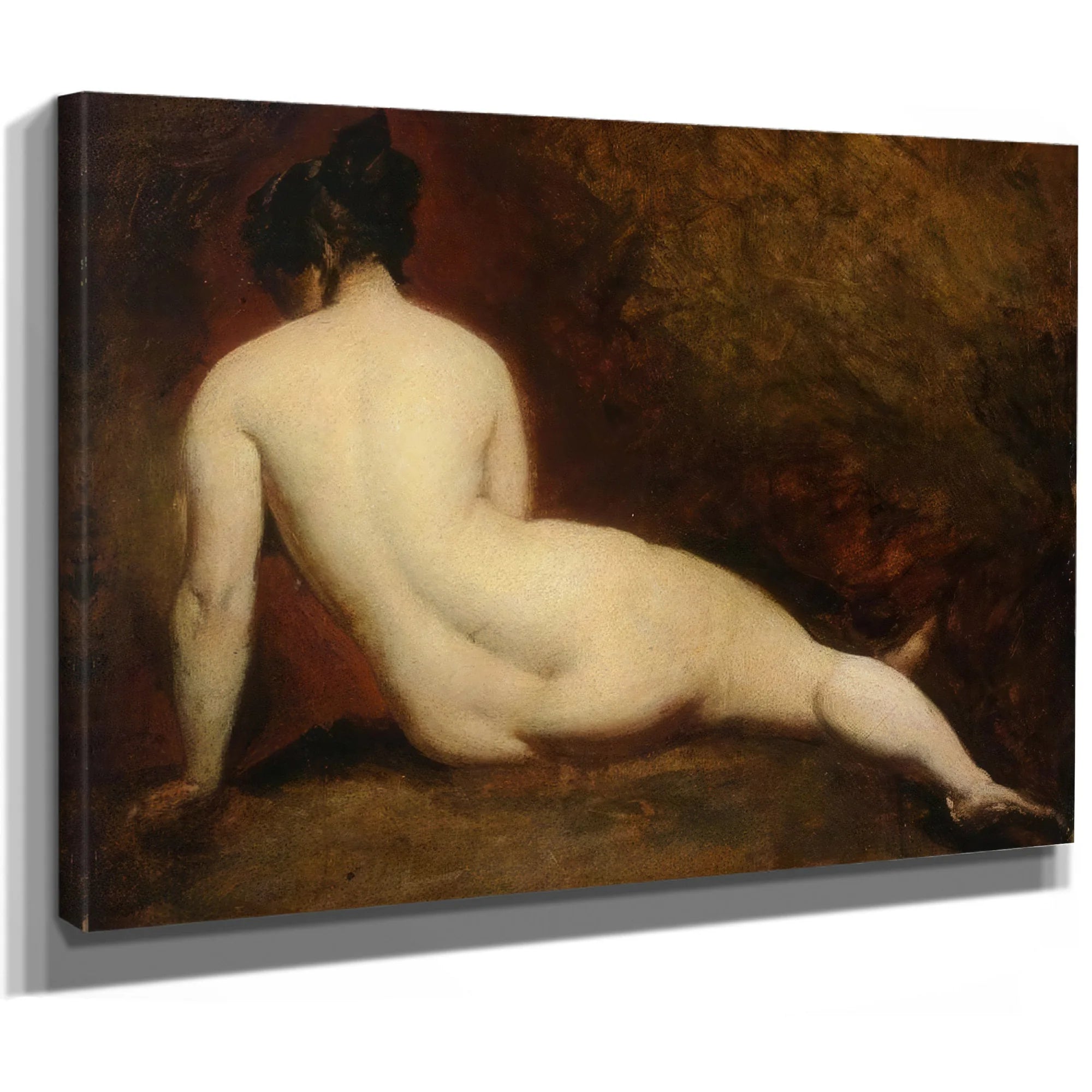 Nude Study By William Etty Fine Art Print