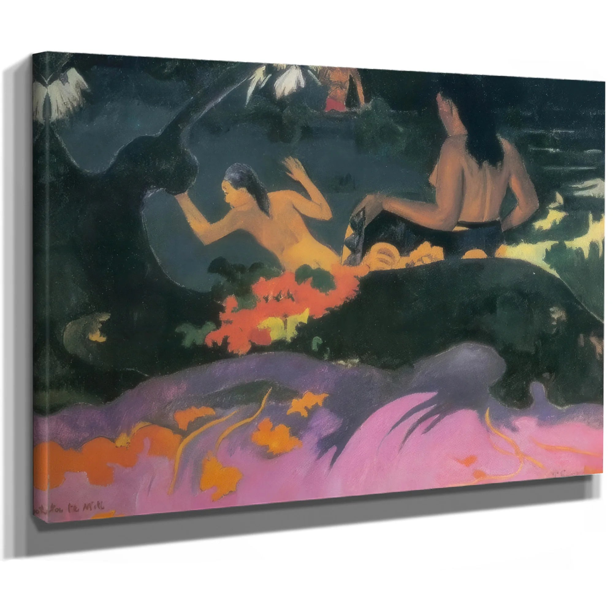Fatata Te Miti ( On The Seashore) By Paul Gauguin Fine Art Print