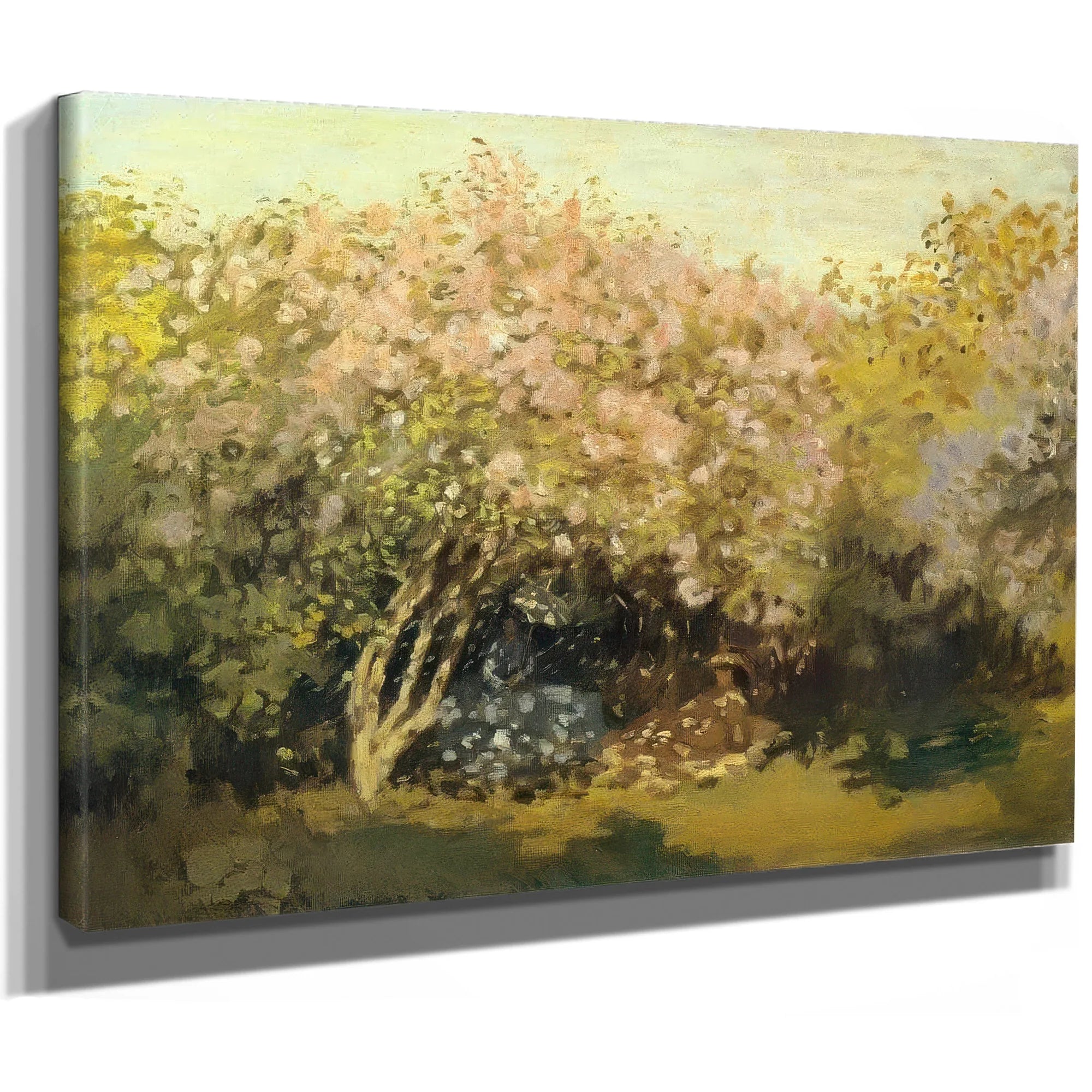 Lilacs In The Sun By Claude Monet Fine Art Print