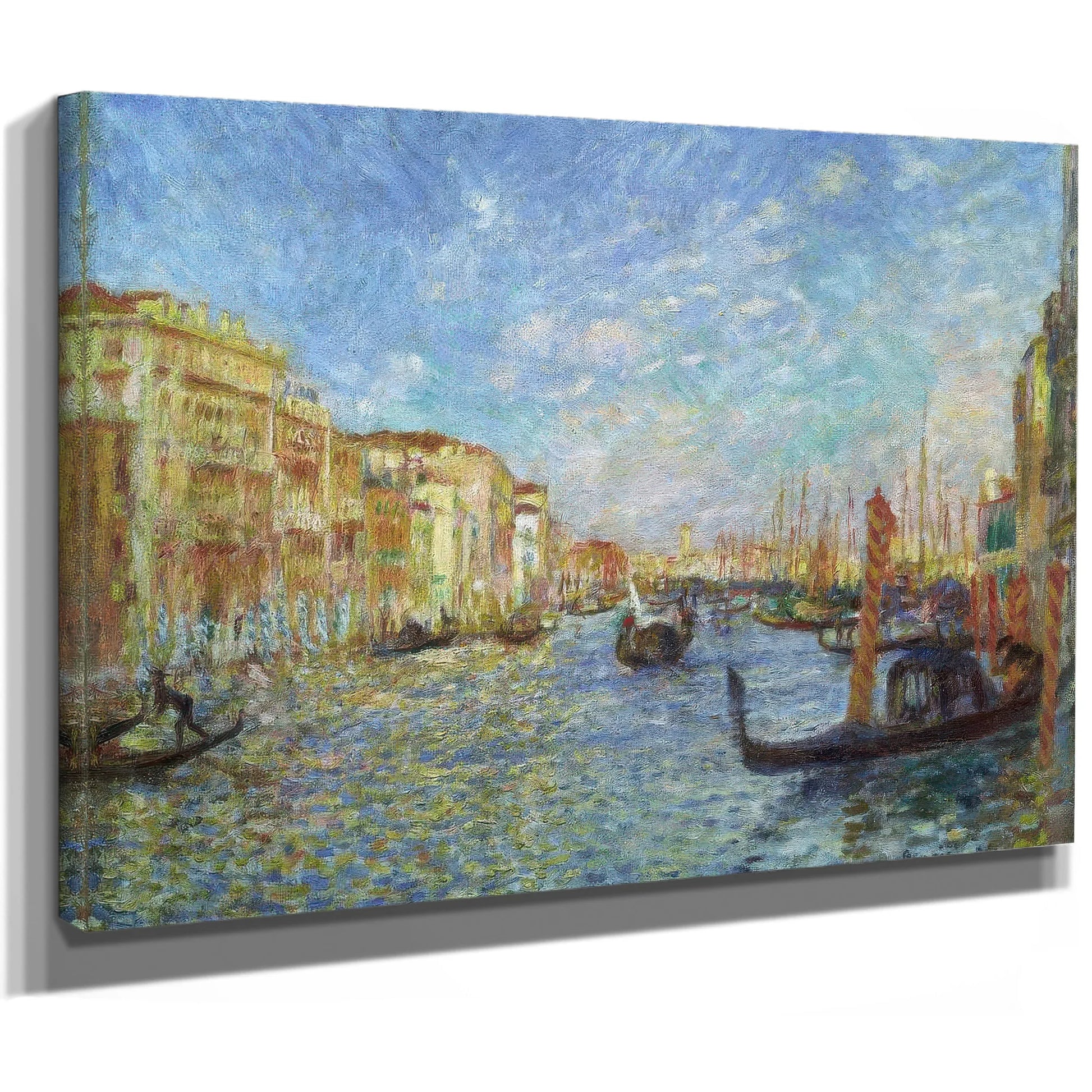 Grand Canal, Venice By Pierre August Renoir Fine Art Print