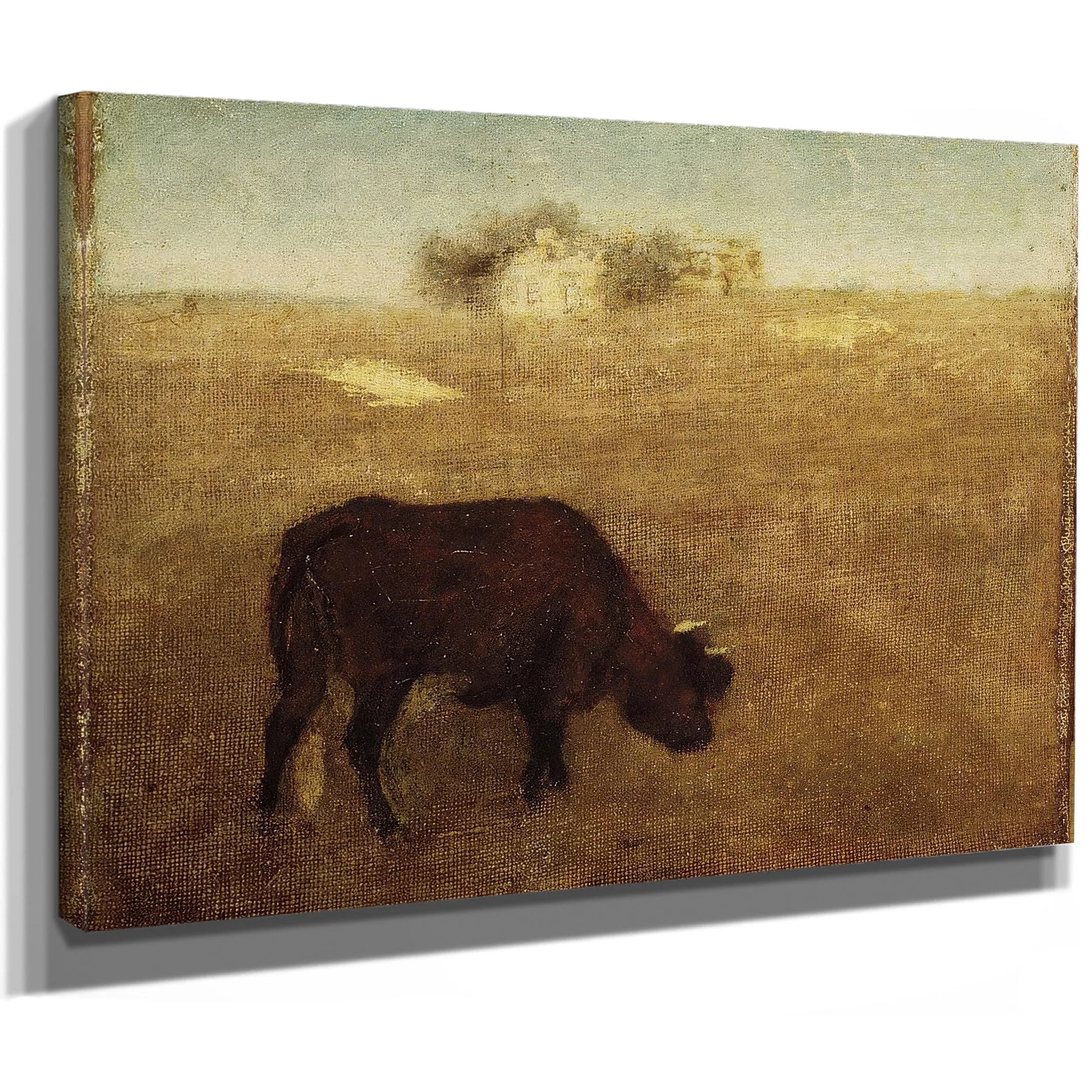 Evening Glow, The Old Red Cow By Albert Pinkham Ryder Fine Art Print
