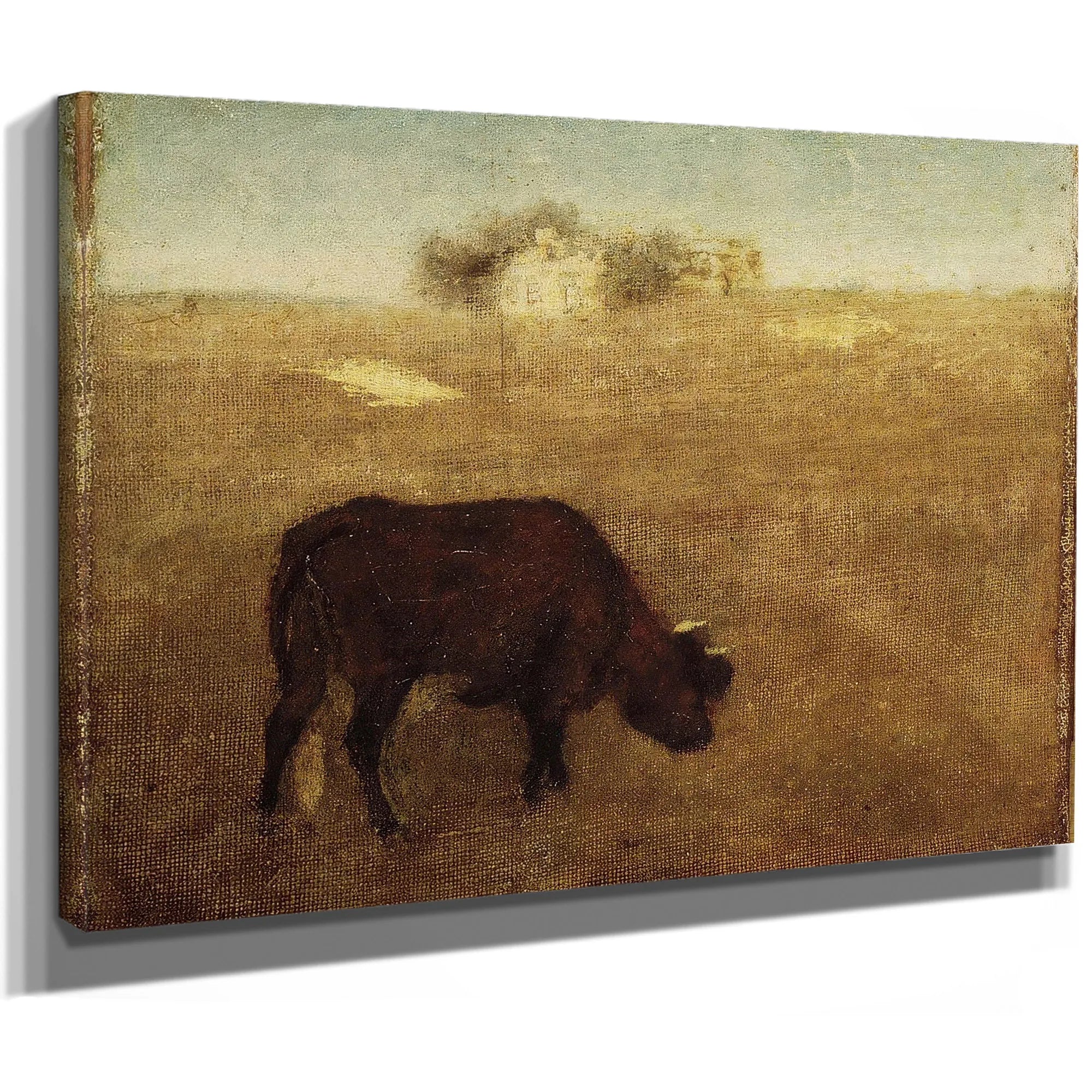 Evening Glow, The Old Red Cow By Albert Pinkham Ryder Fine Art Print