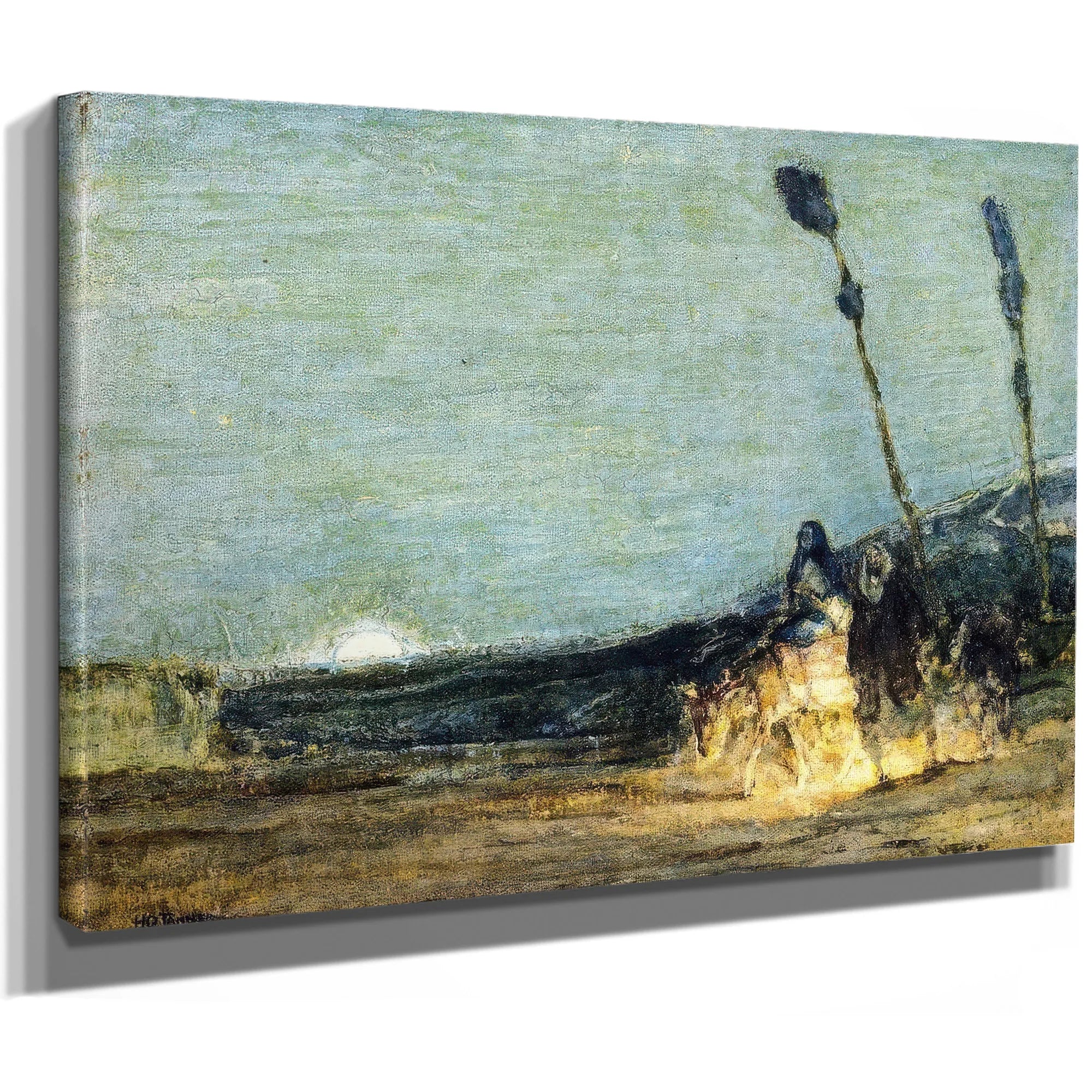 Flight Into Egypt2 By Henry Ossawa Tanner Fine Art Print