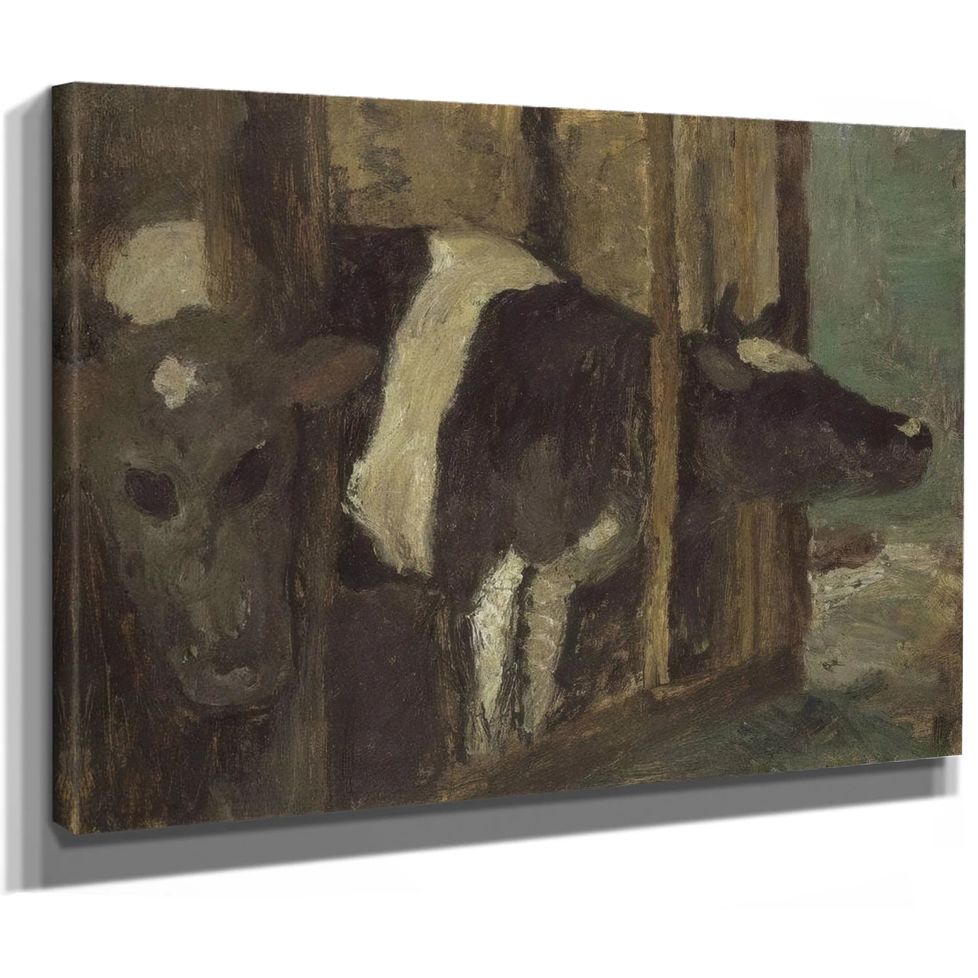 Cowshed By Paula Modersohn Becker Fine Art Print
